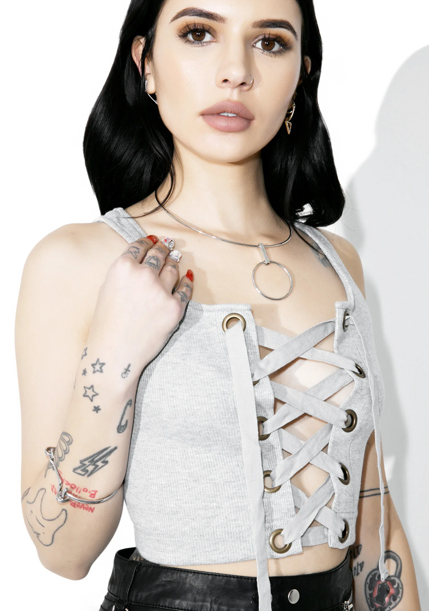 Love Fool Lace-up Tank - Image 3