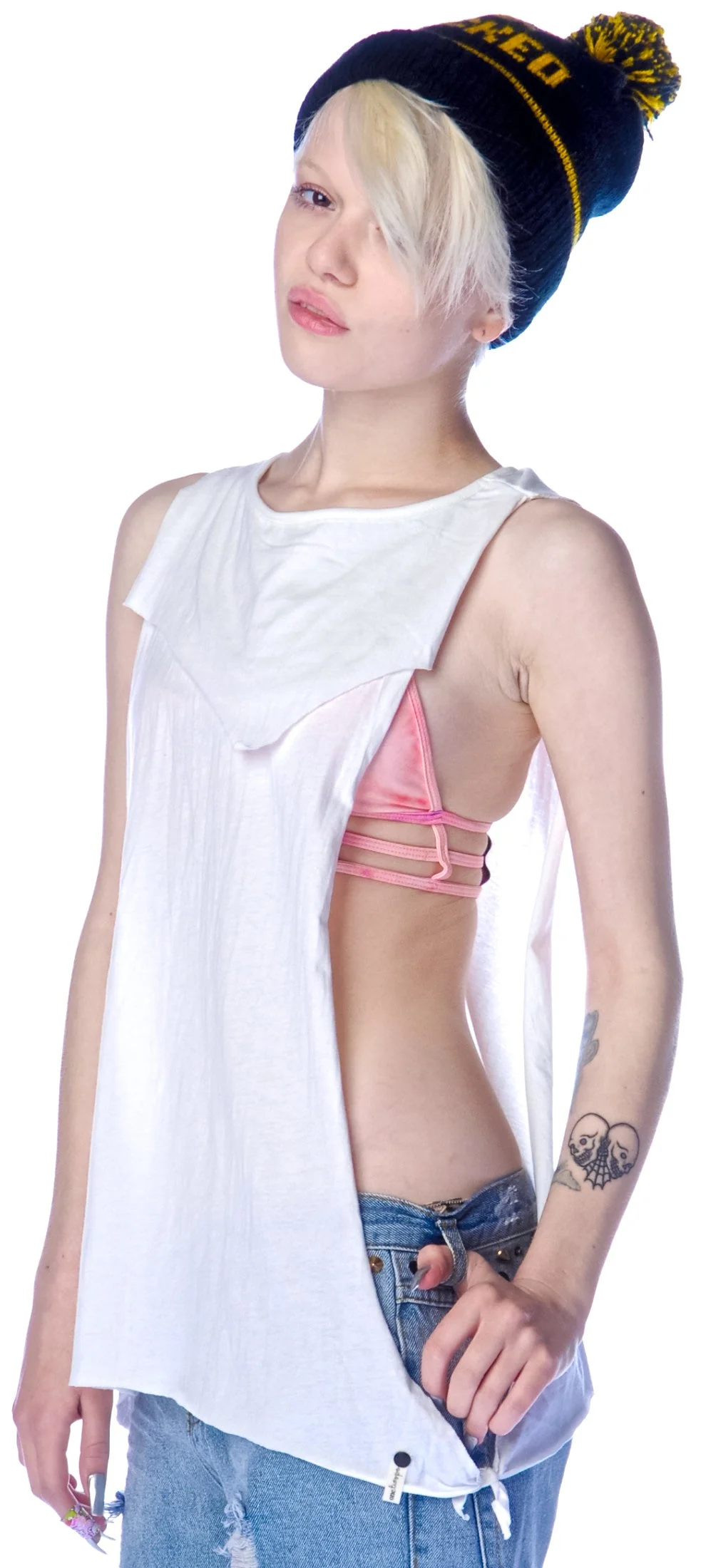 Love Hater Tank - Off White - Image 4