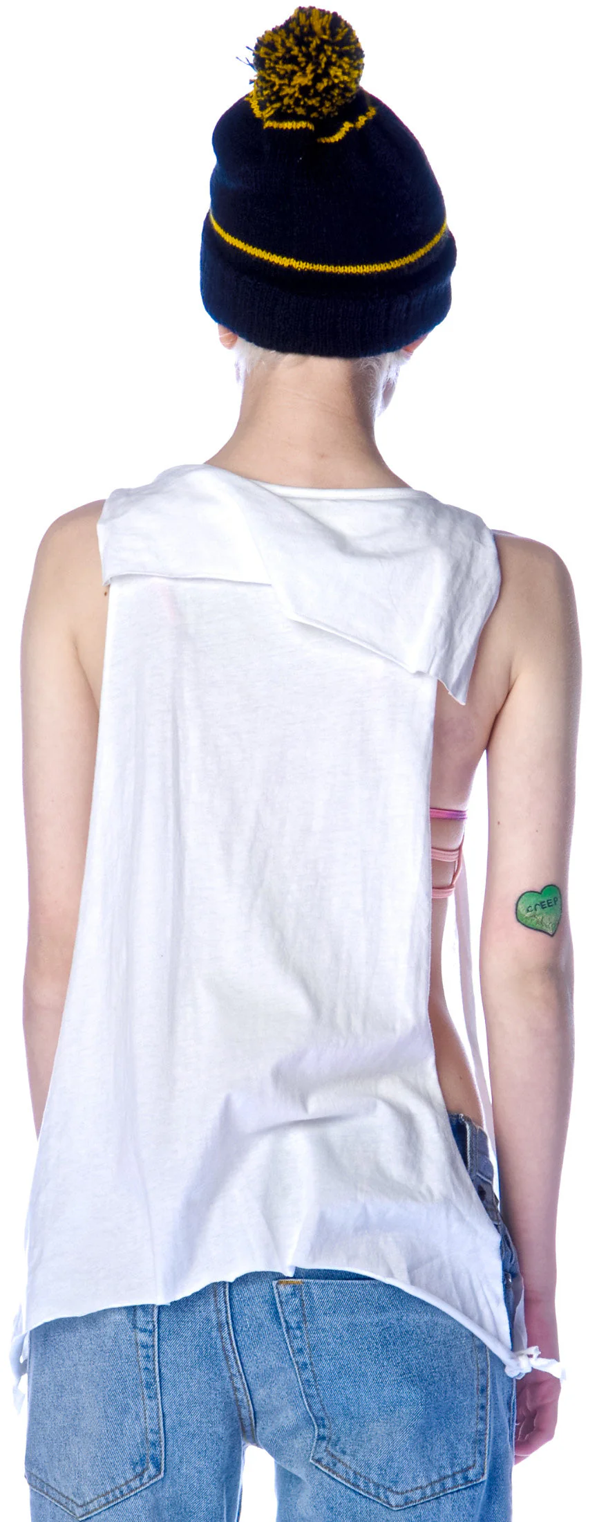 Love Hater Tank - Off White - Image 5