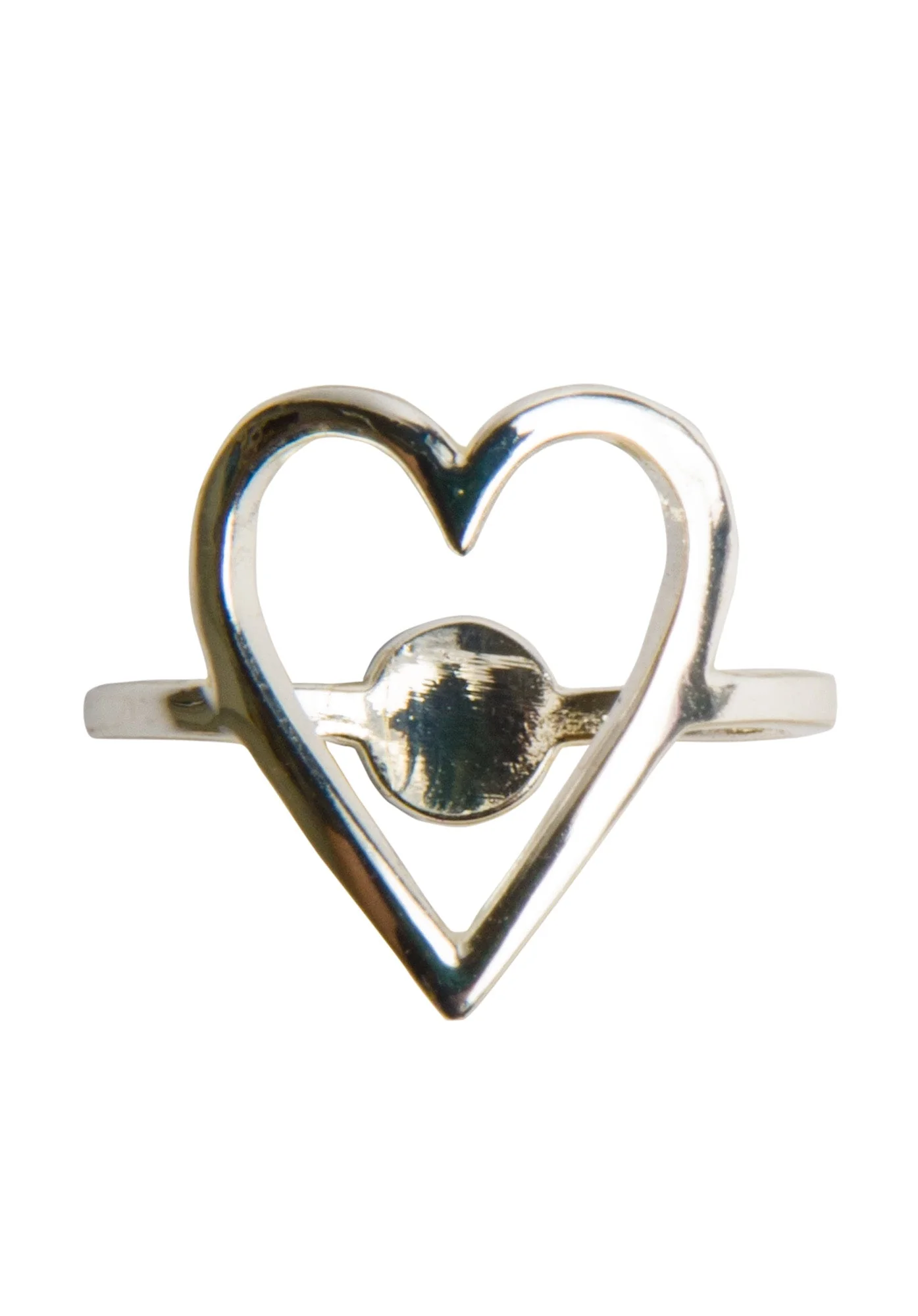 Love Heart Ring - Gold - Image 7