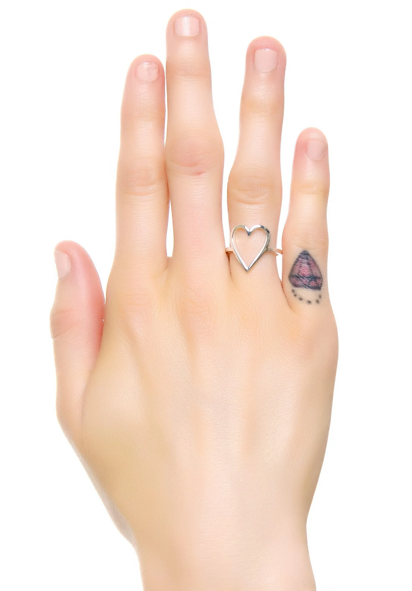 Love Heart Ring - Gold - Image 9