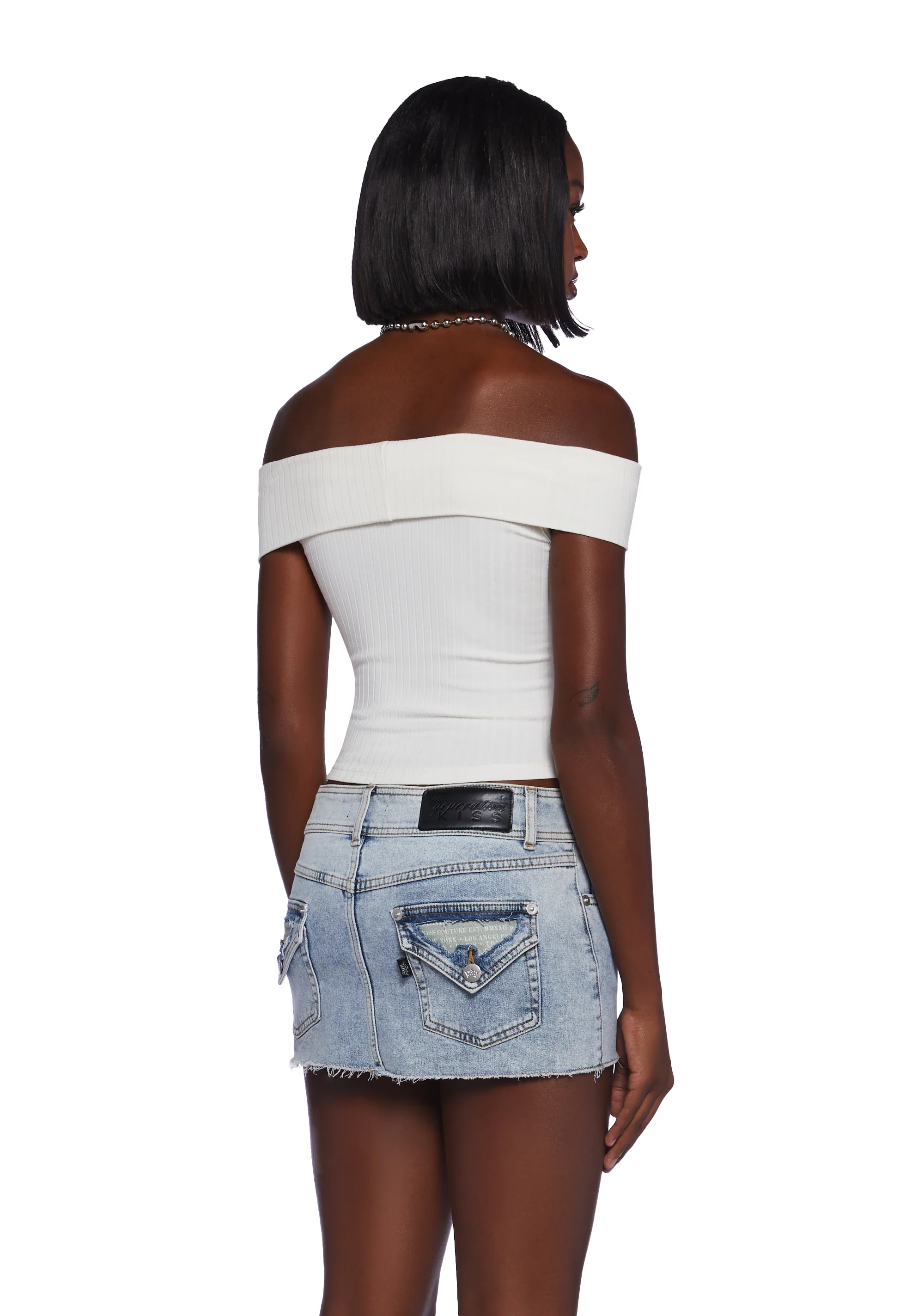 Love Is A Game Off The Shoulder Top - Image 4