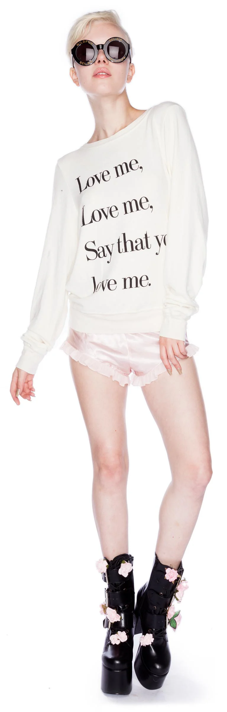 Love Me Beach Baggy Jumper - Image 4