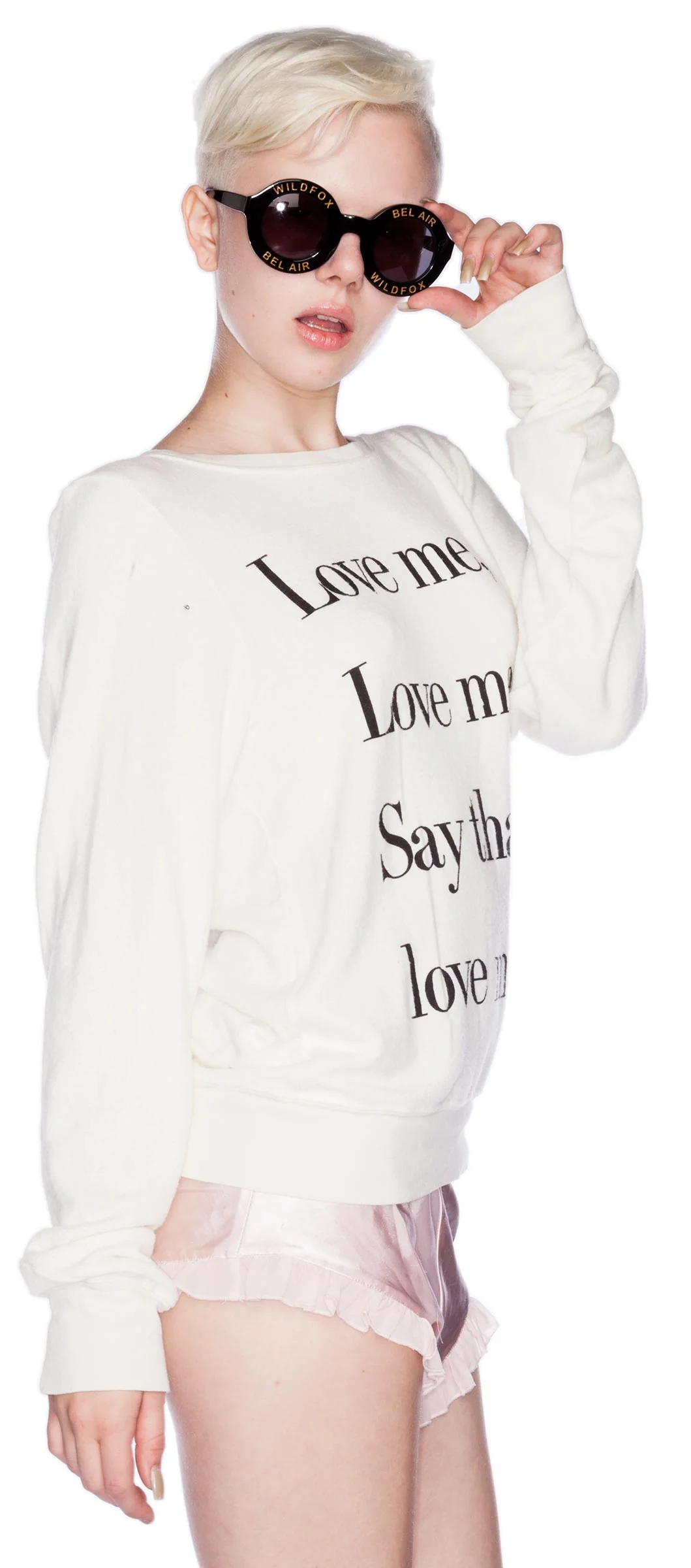 Love Me Beach Baggy Jumper - Image 5