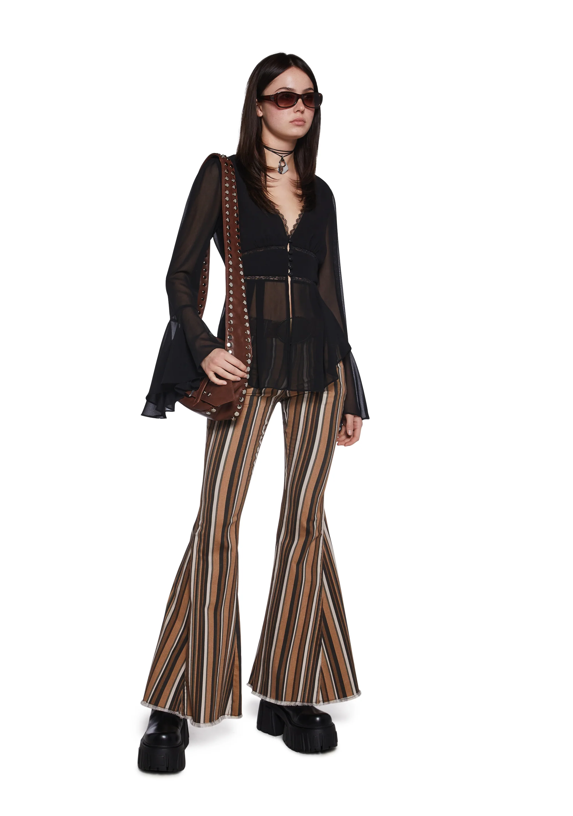 Love Record Breaker Chiffon Blouse - Image 2