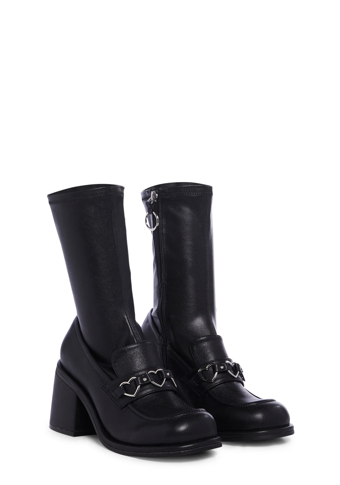 Love So Deep Loafer Boots - Black - Image 3