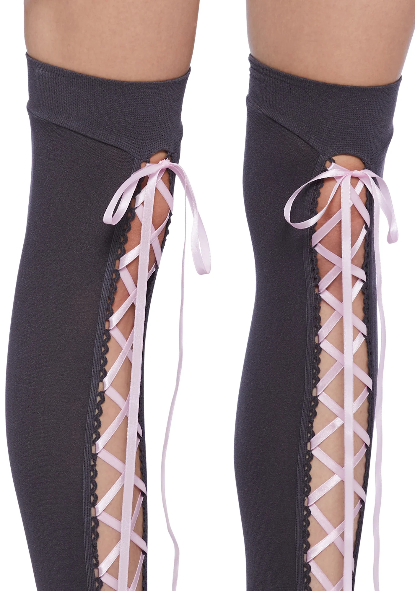 Love Ties Thigh High Socks - Image 2