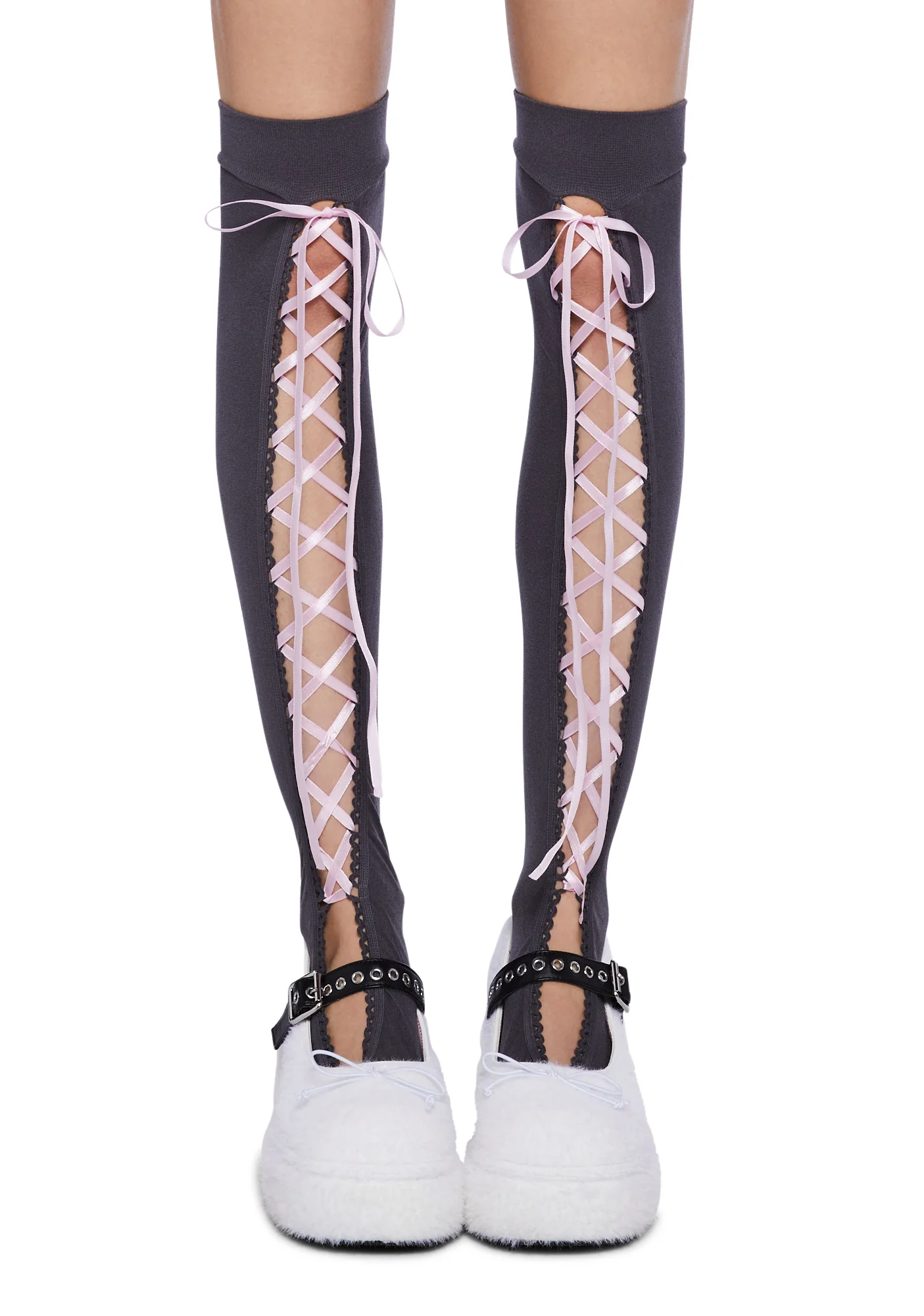 Love Ties Thigh High Socks - Image 6