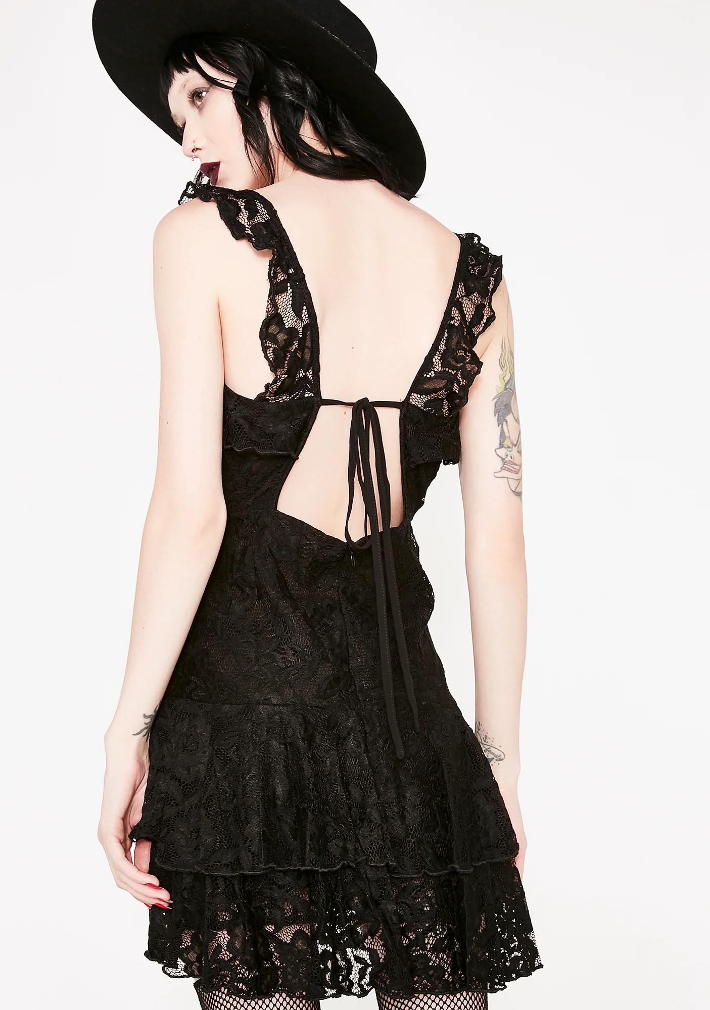 Love You And Leave You Lace Dress - Image 2