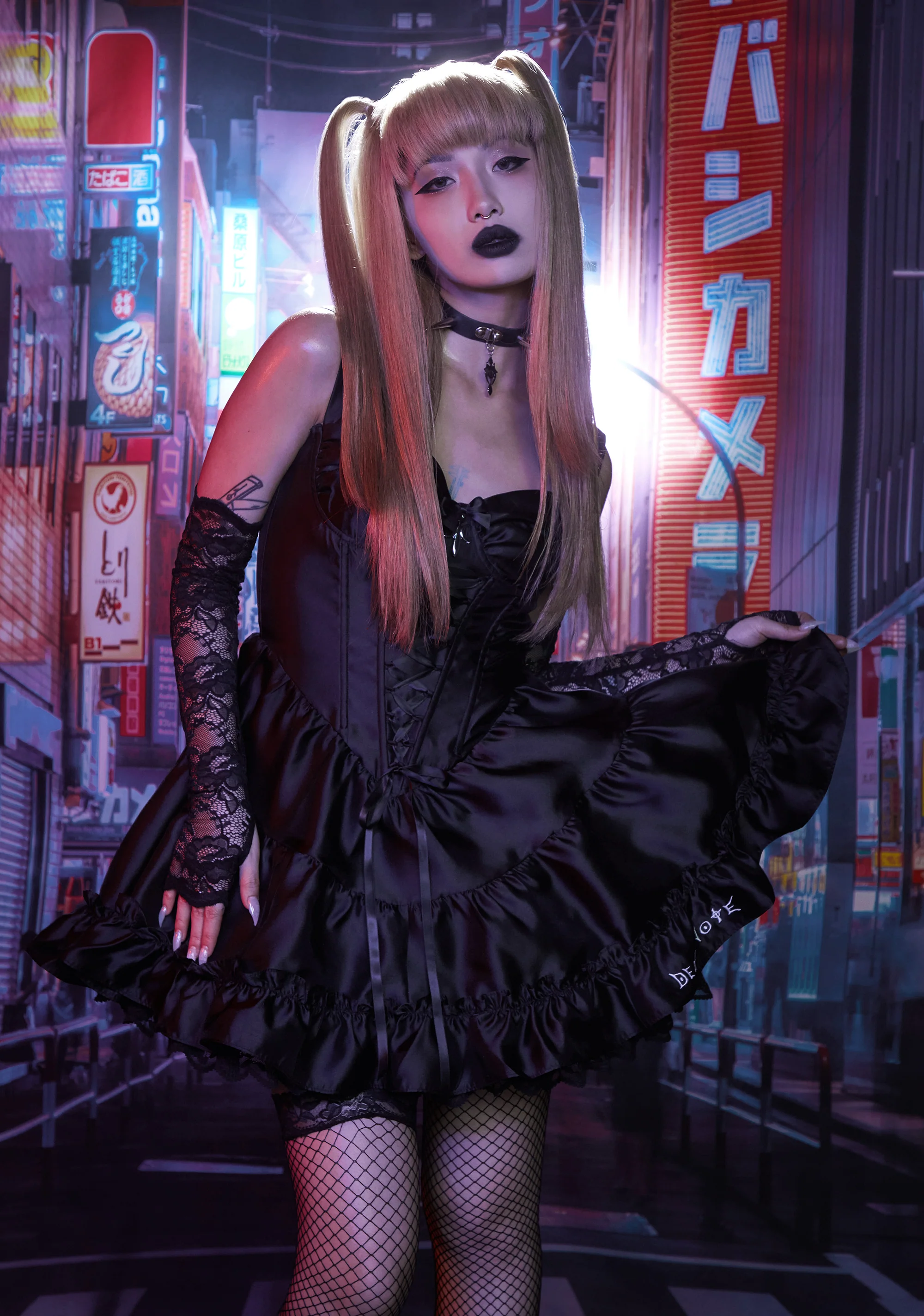 Love You More Mini Dress And Gloves Set - Image 8
