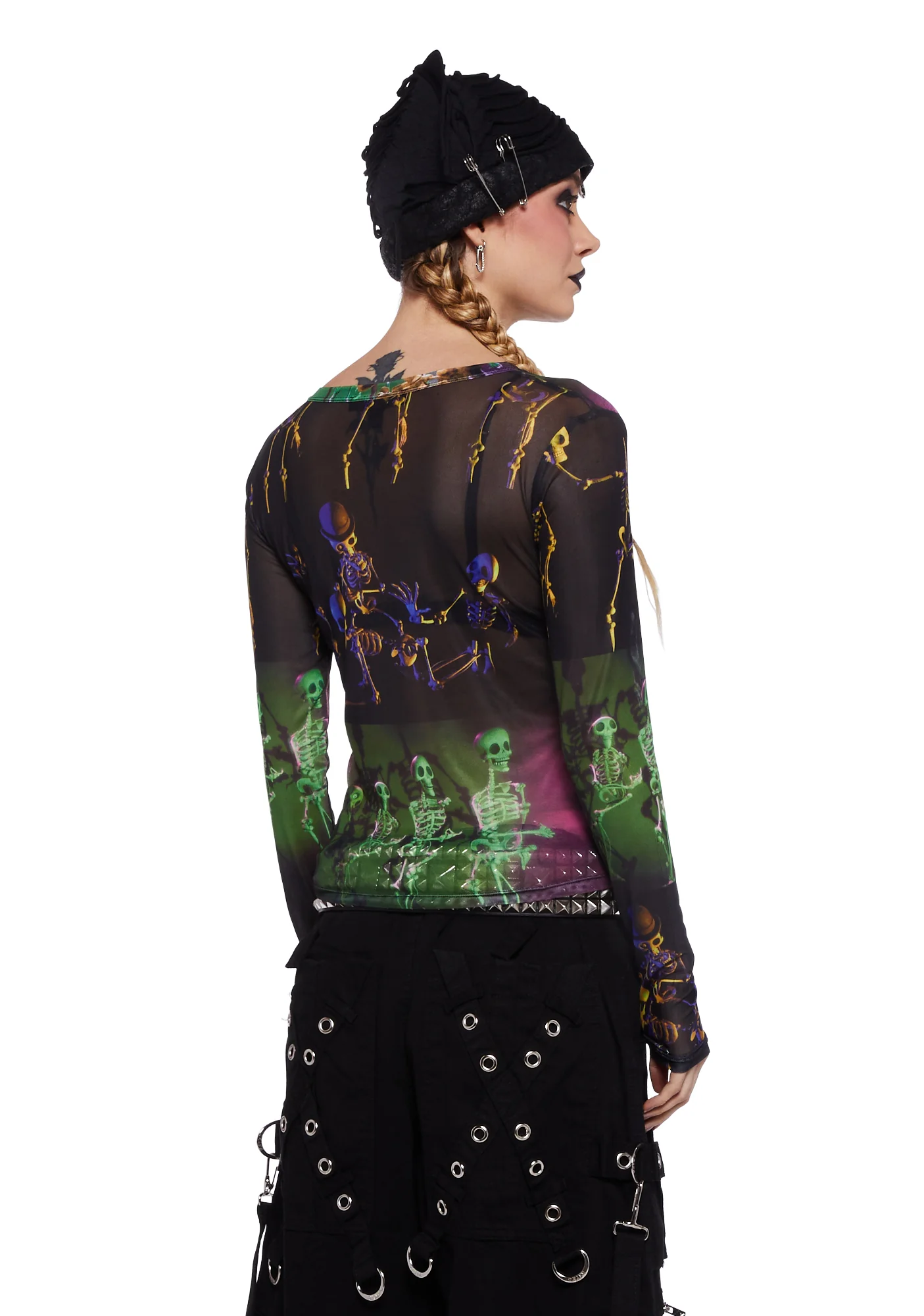 Lovely Bones Mesh Top - Image 4
