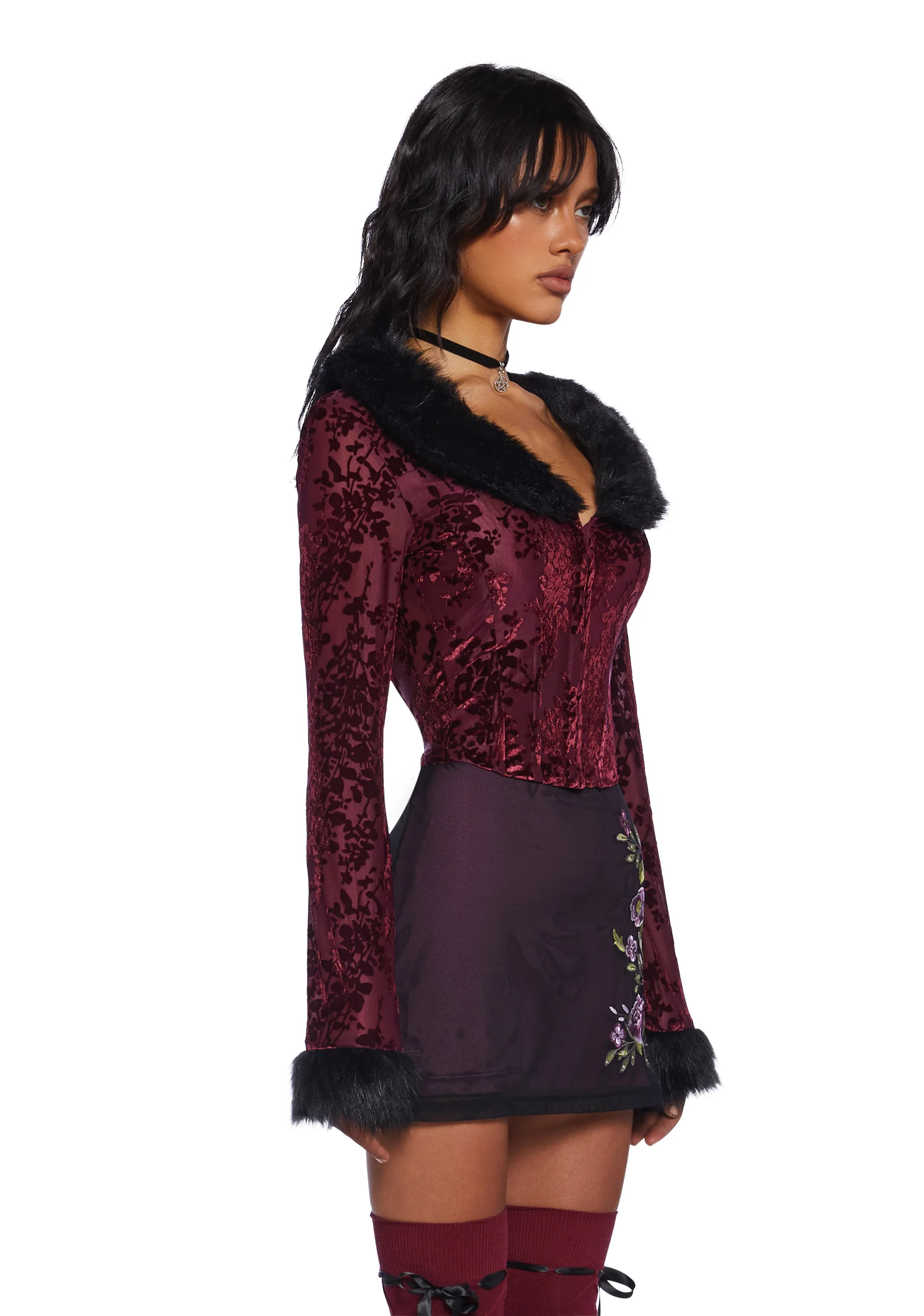 Lovestruck In Lisbon Corset Top - Red - Image 3