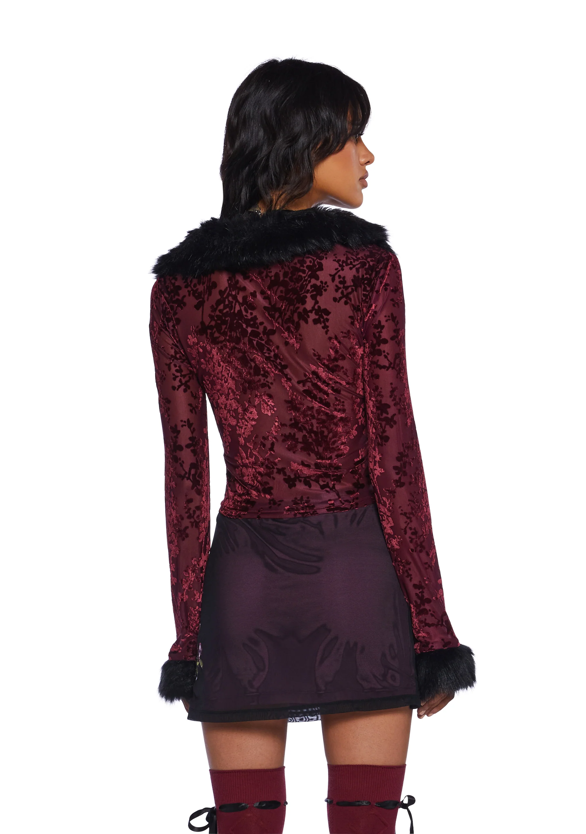 Lovestruck In Lisbon Corset Top - Red - Image 4