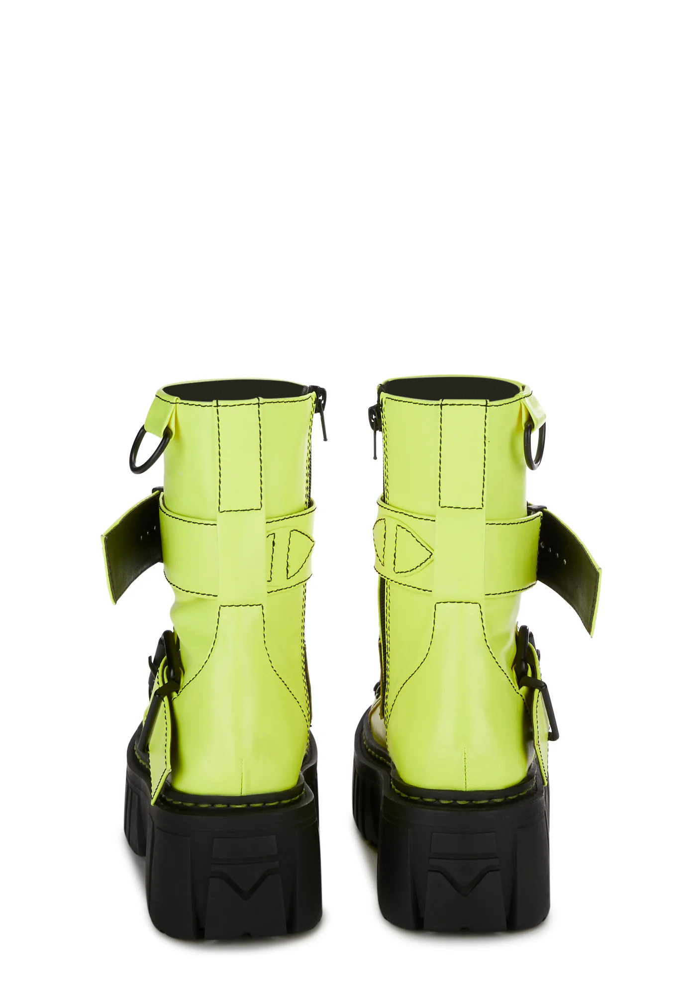 Low Traitor Boots - Neon Yellow - Image 4