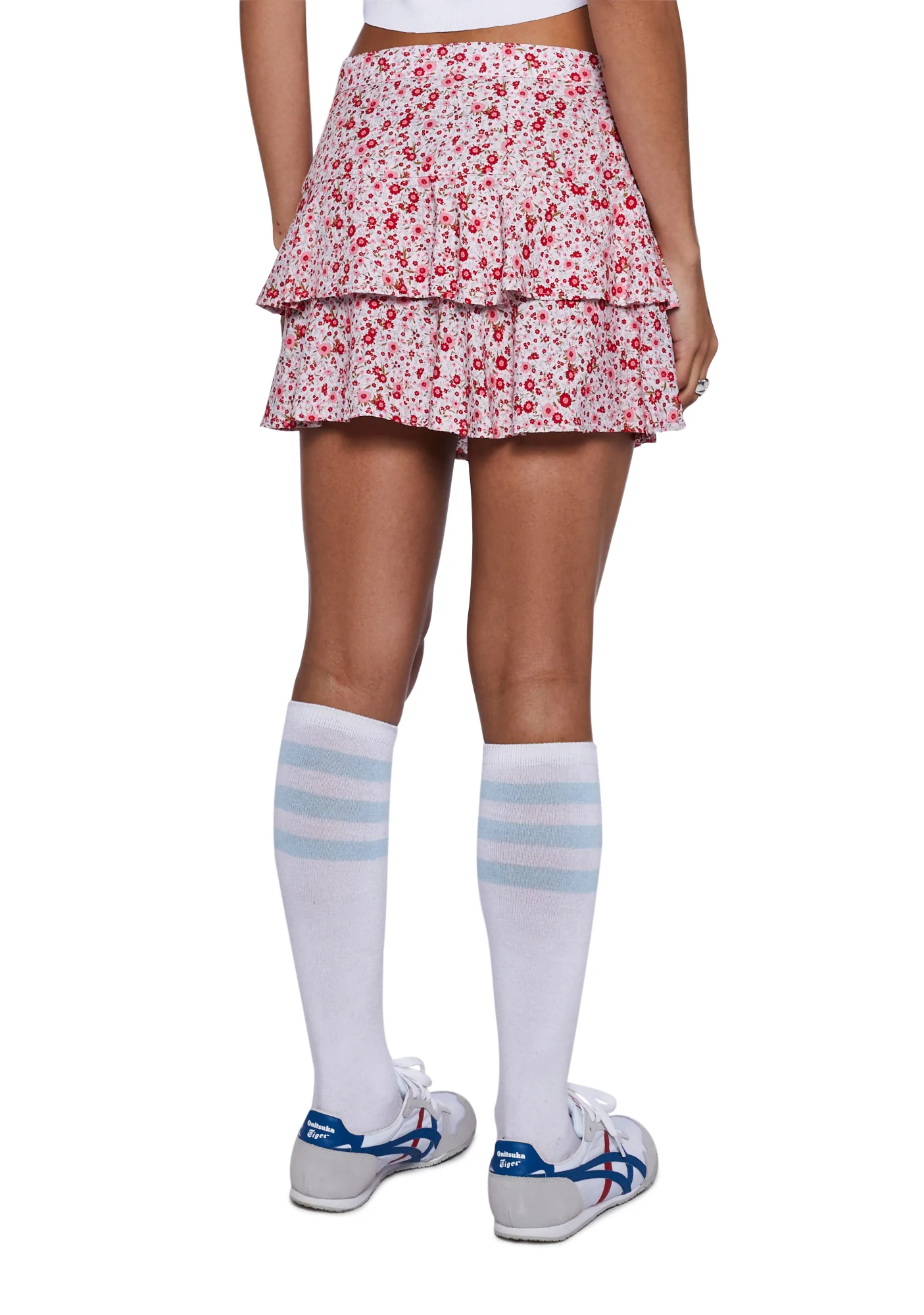 Lowisa Mini Tiered Skirt - Image 5