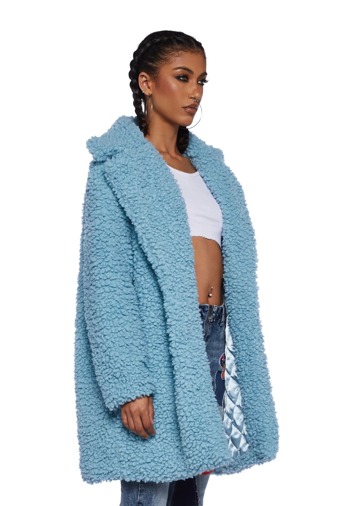 Lowkey Reputation Faux Fur Coat - Image 3