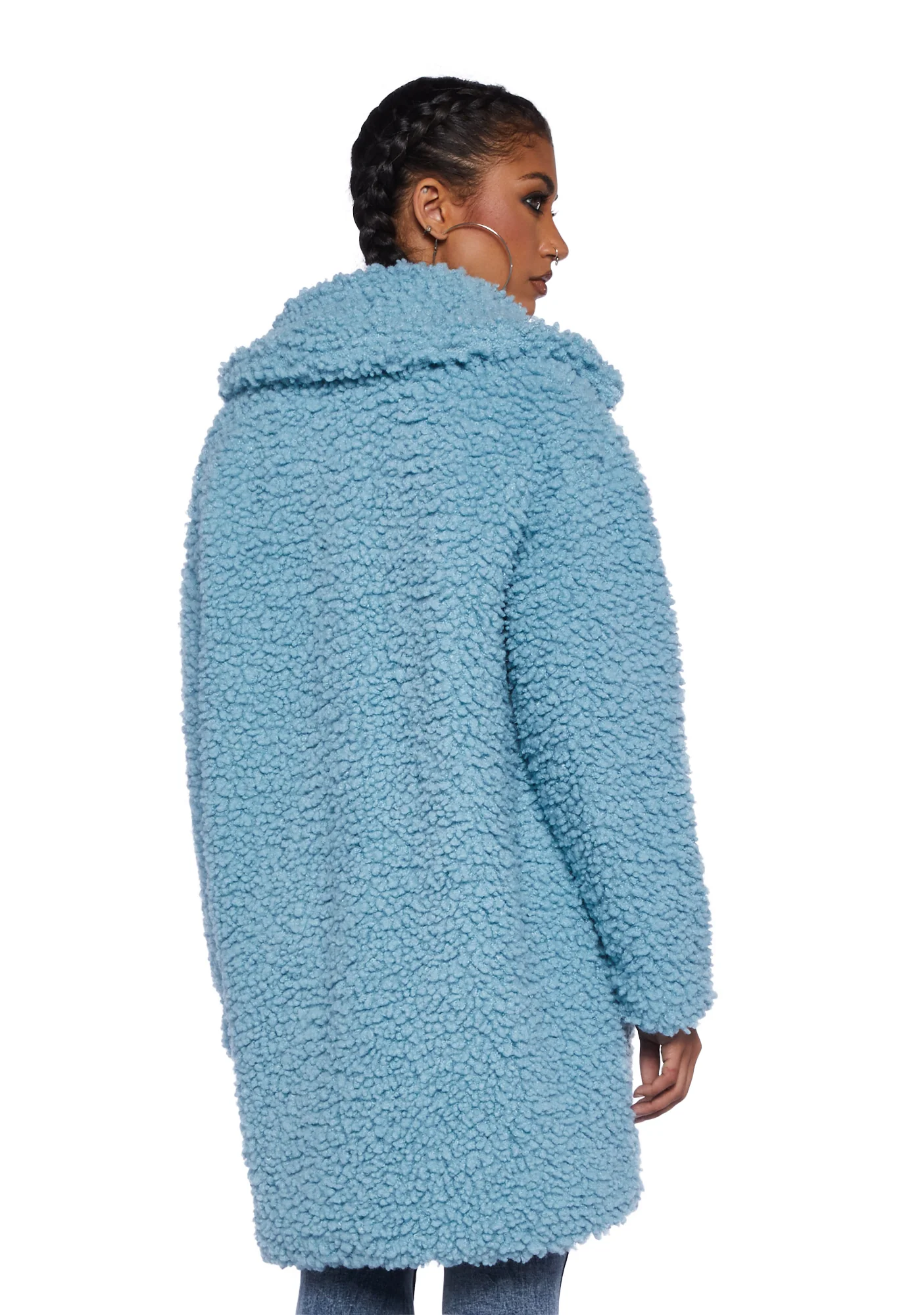 Lowkey Reputation Faux Fur Coat - Image 4