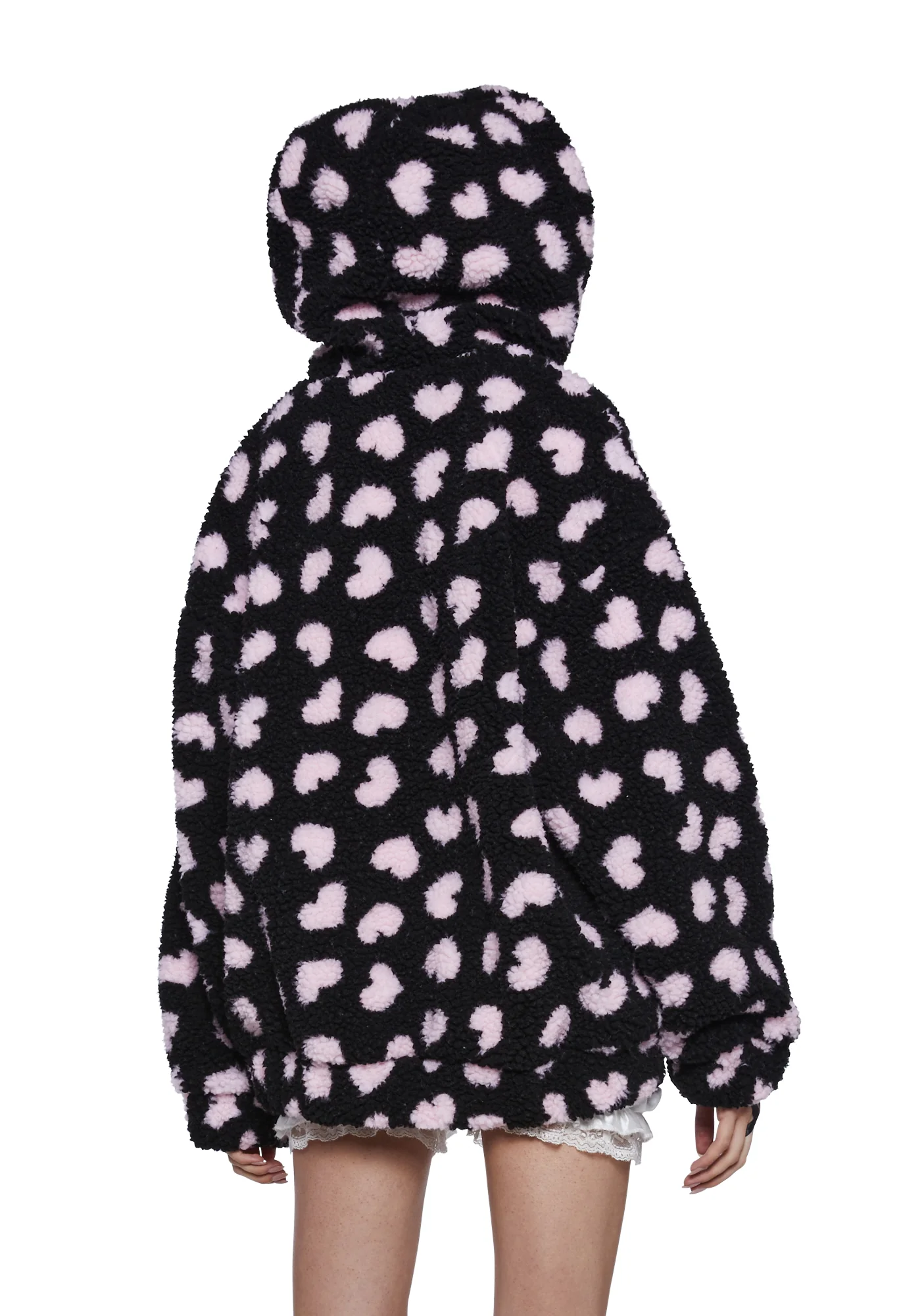 Loyal Maneater Teddy Jacket - Black - Image 4