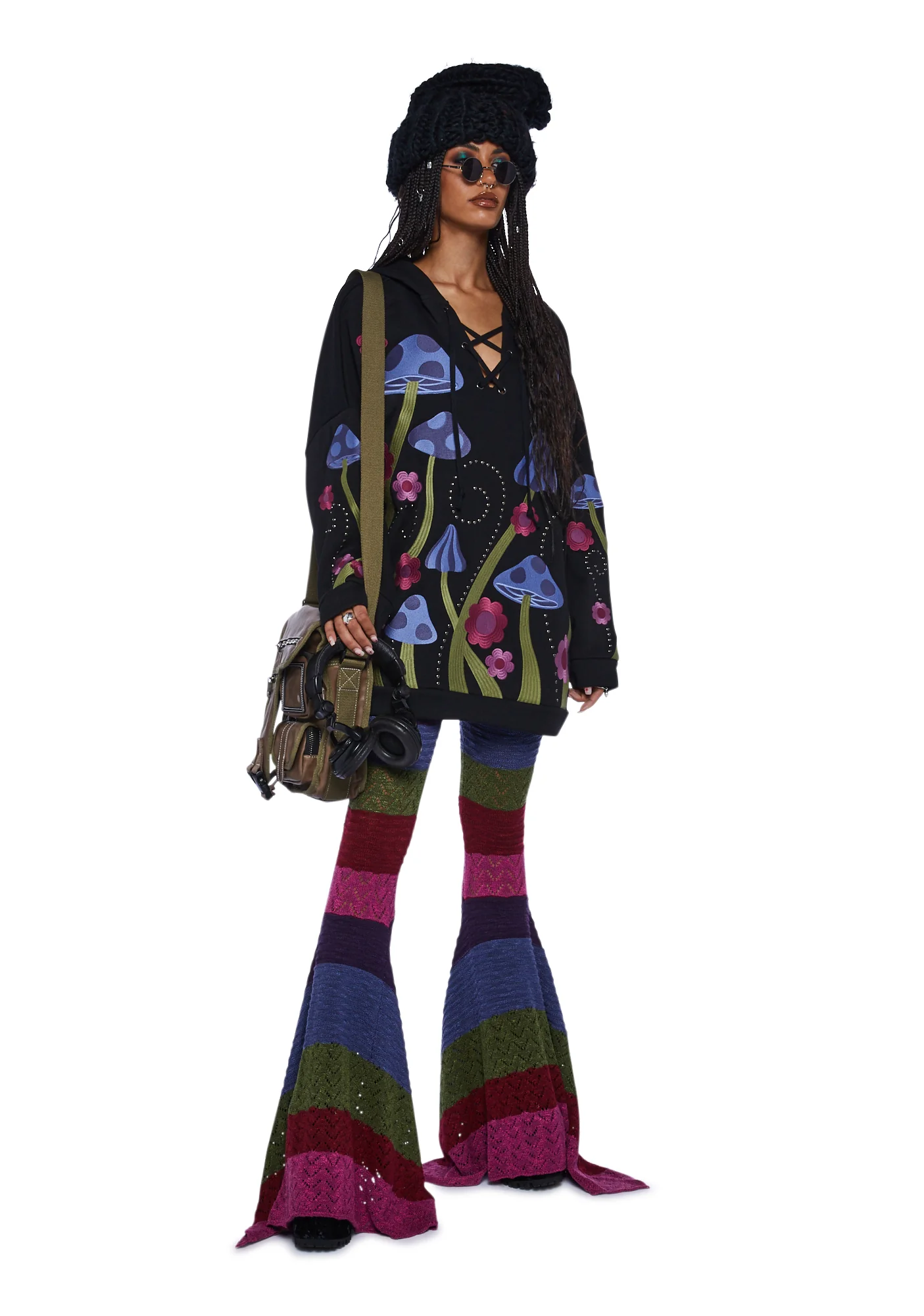 Lucid Bliss Embroidered Hoodie - Image 2
