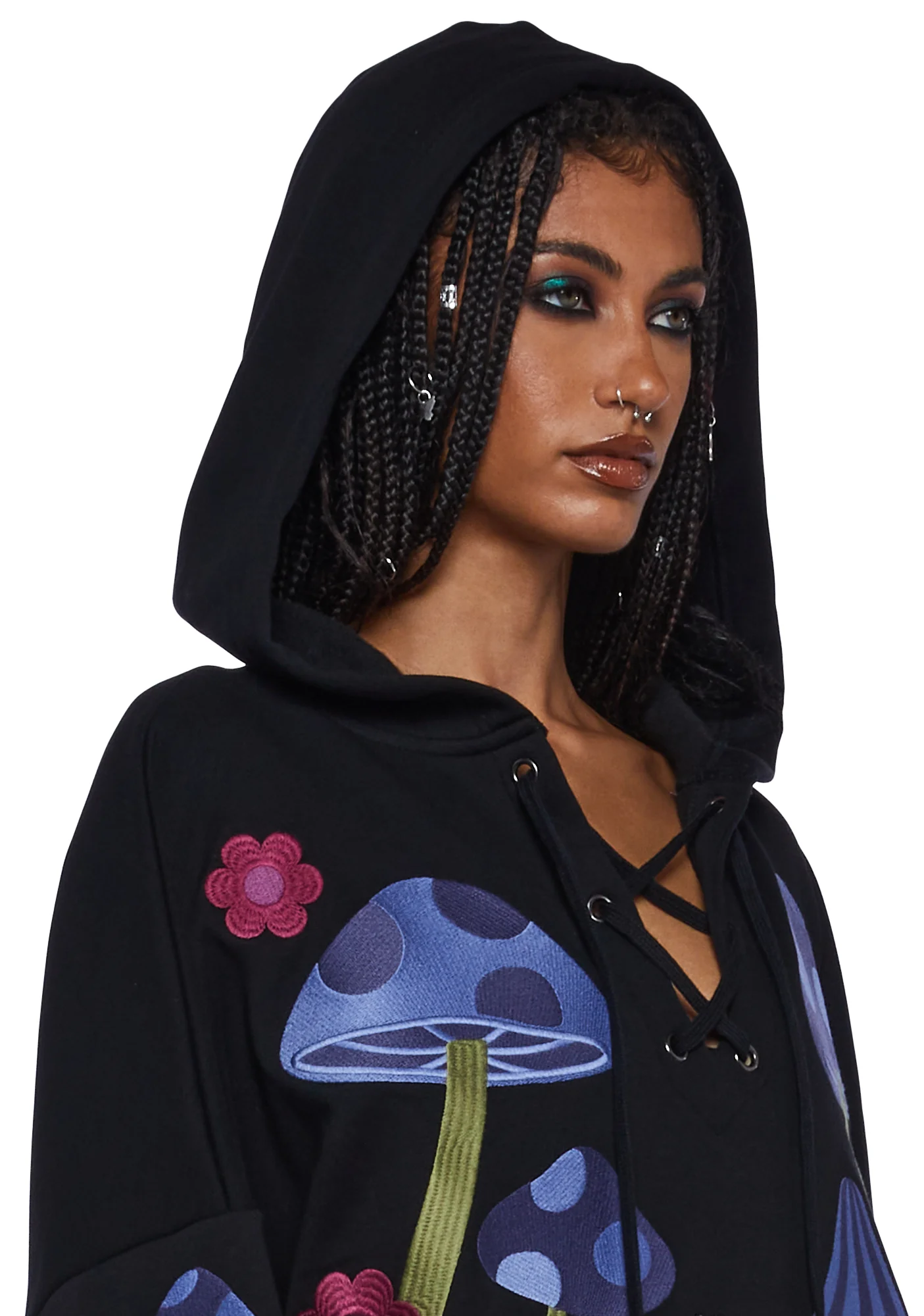 Lucid Bliss Embroidered Hoodie - Image 5