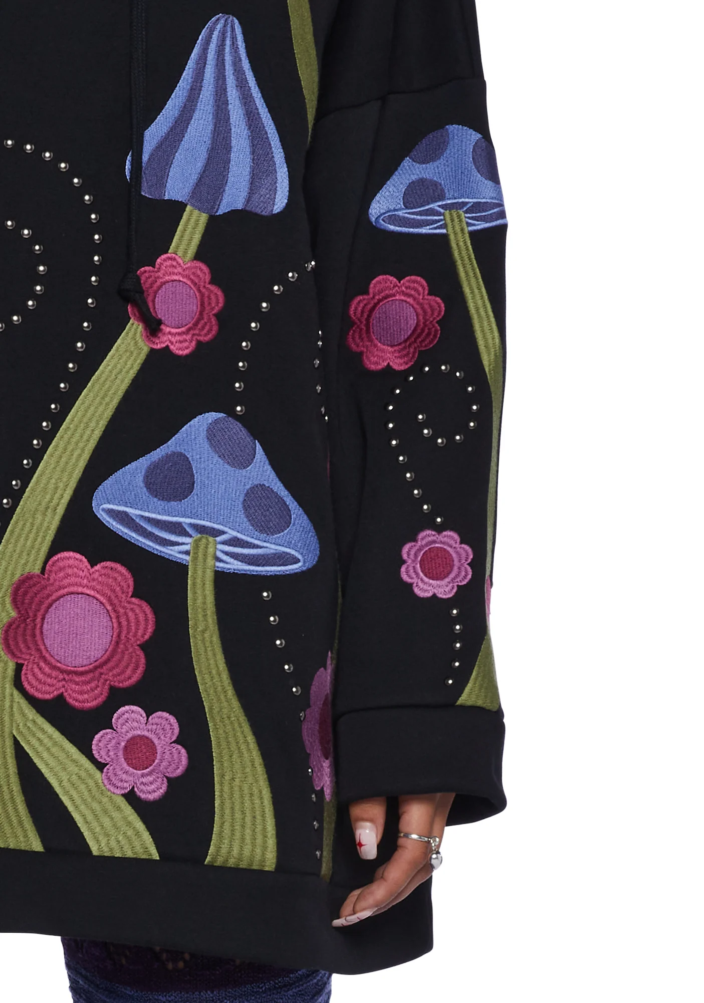 Lucid Bliss Embroidered Hoodie - Image 6