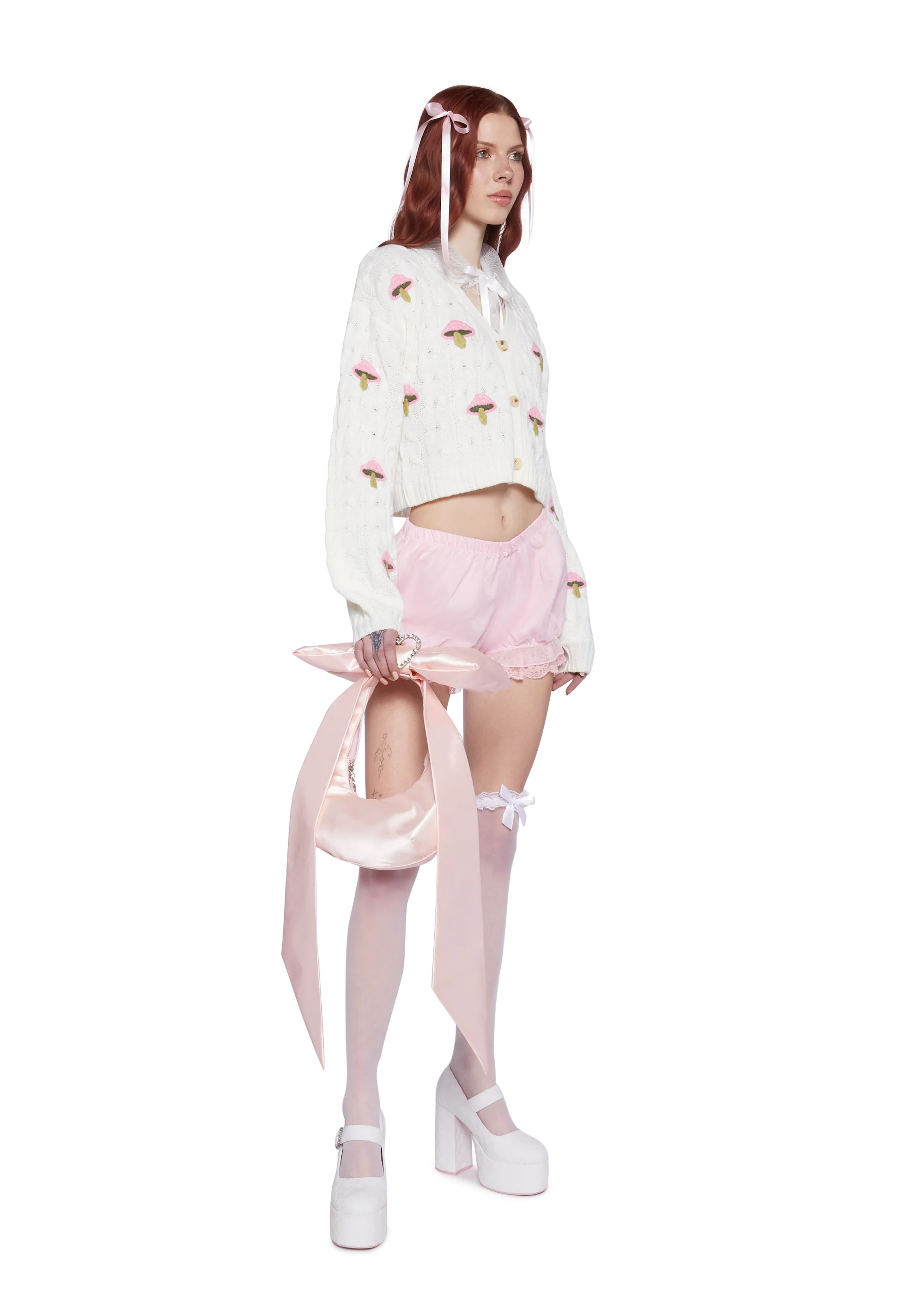 Lucky Charm Mushroom Cardigan - Image 2