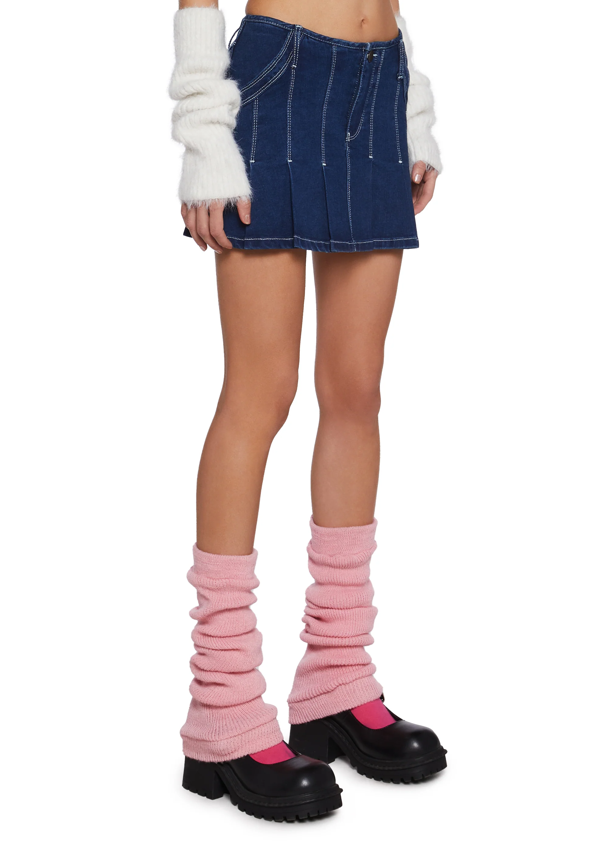 Lucky For You Mini Skirt - Image 3