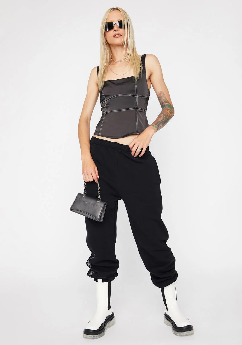 Luna Cherish Me Forever Bustier Crop Tank - Image 3