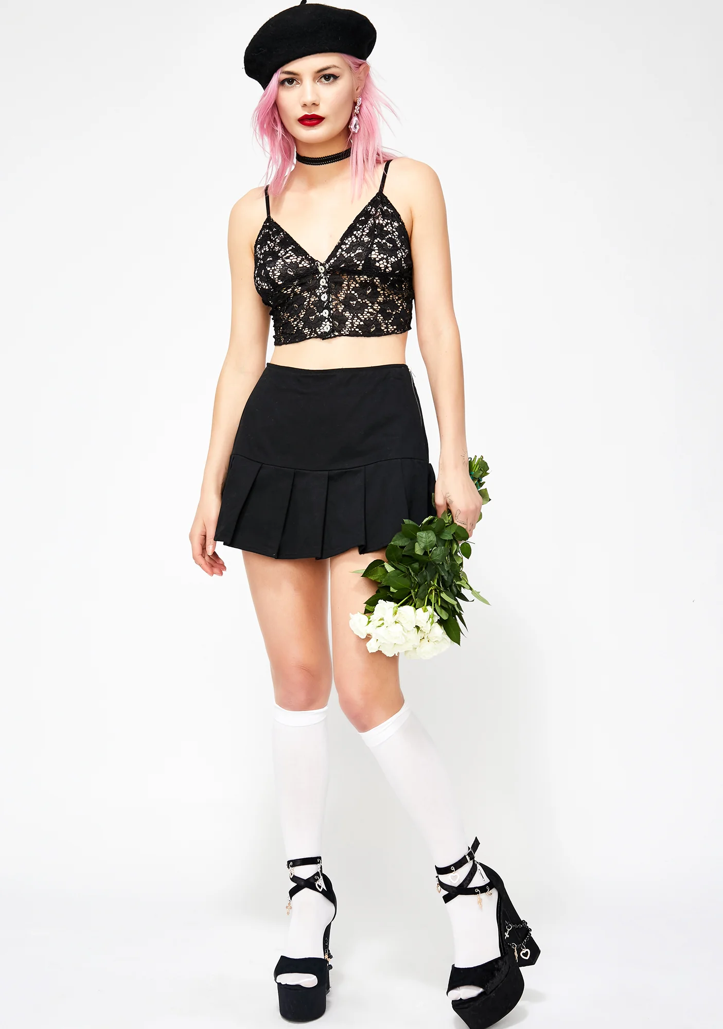 Luna Sweetly Serene Crochet Tank - Image 3