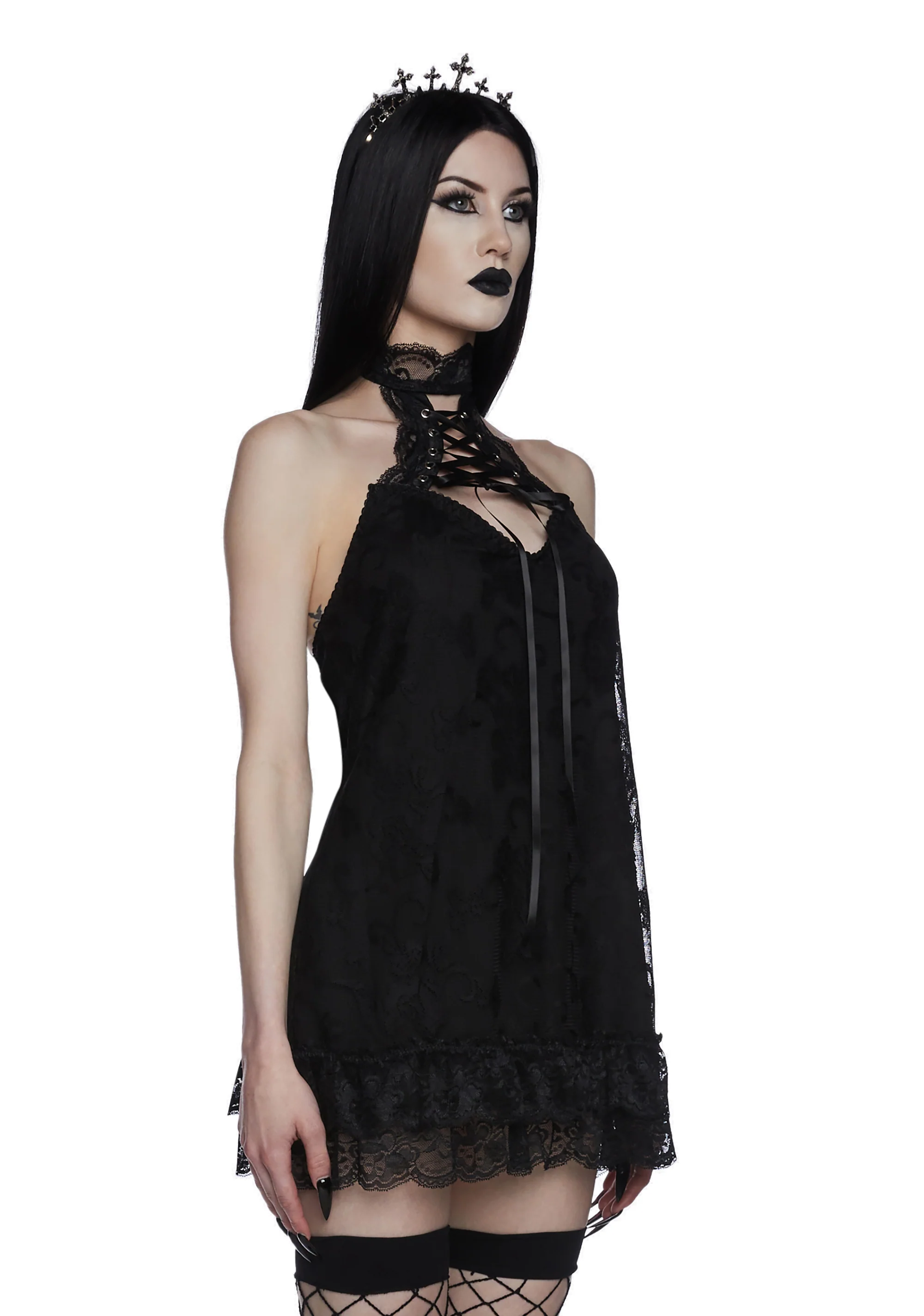 Lush Reckoning Mini Dress - Image 4
