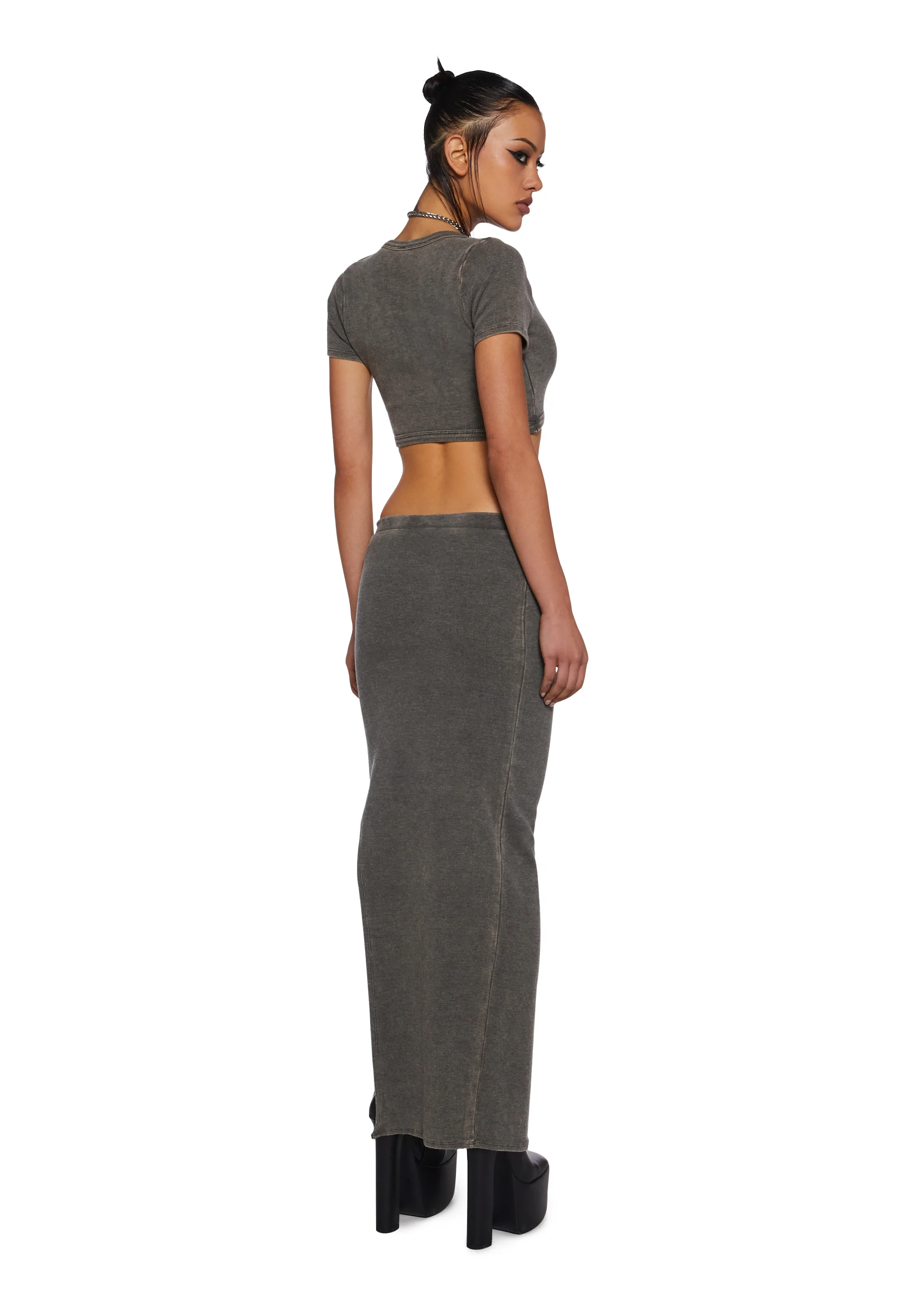 Lust Pulse Skirt Set - Green - Image 4