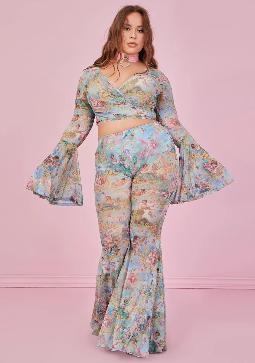 Lux Divine Lush Opulence Wrap Top - Image 3
