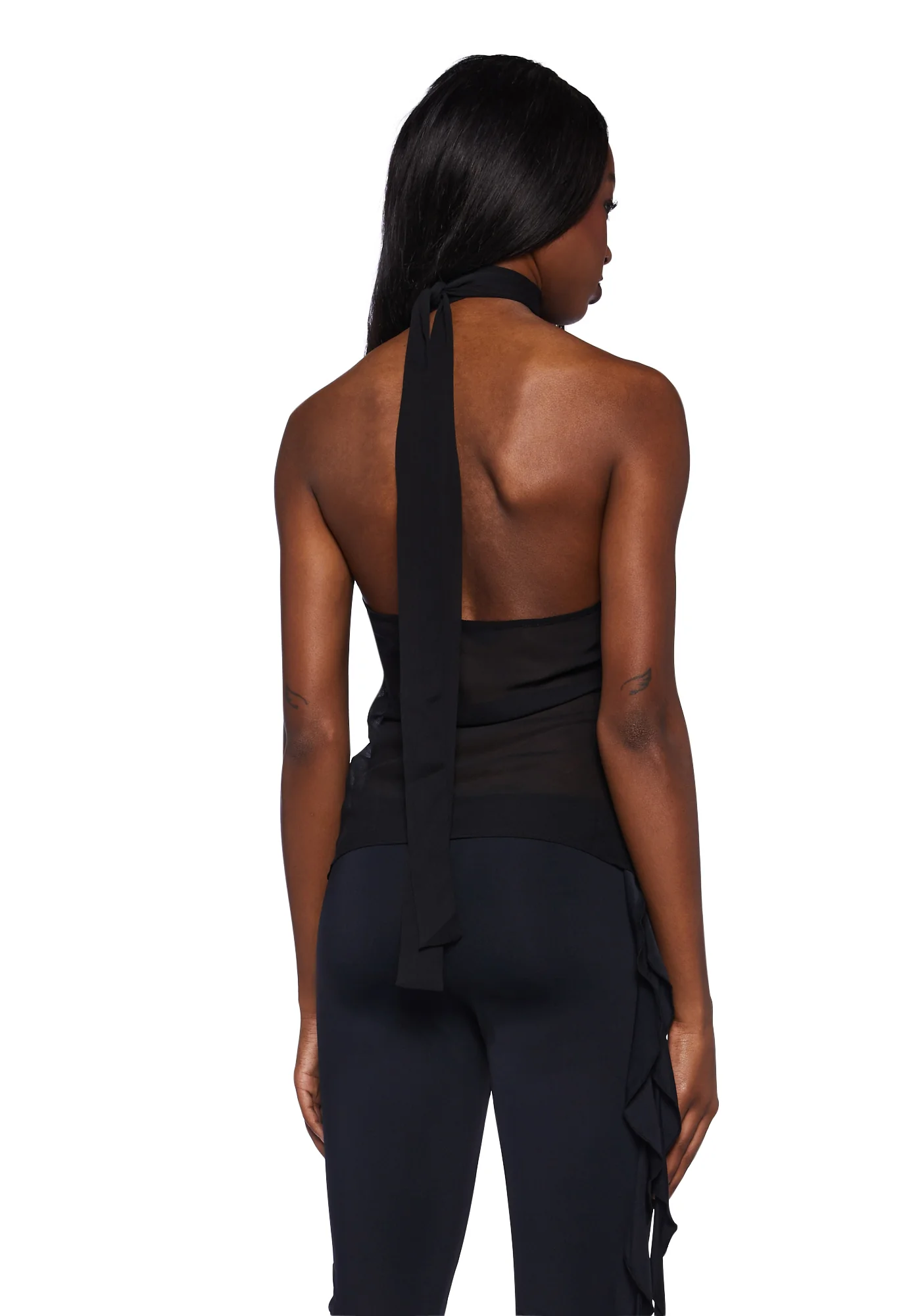 Lux Sheer Tie Top - Image 6