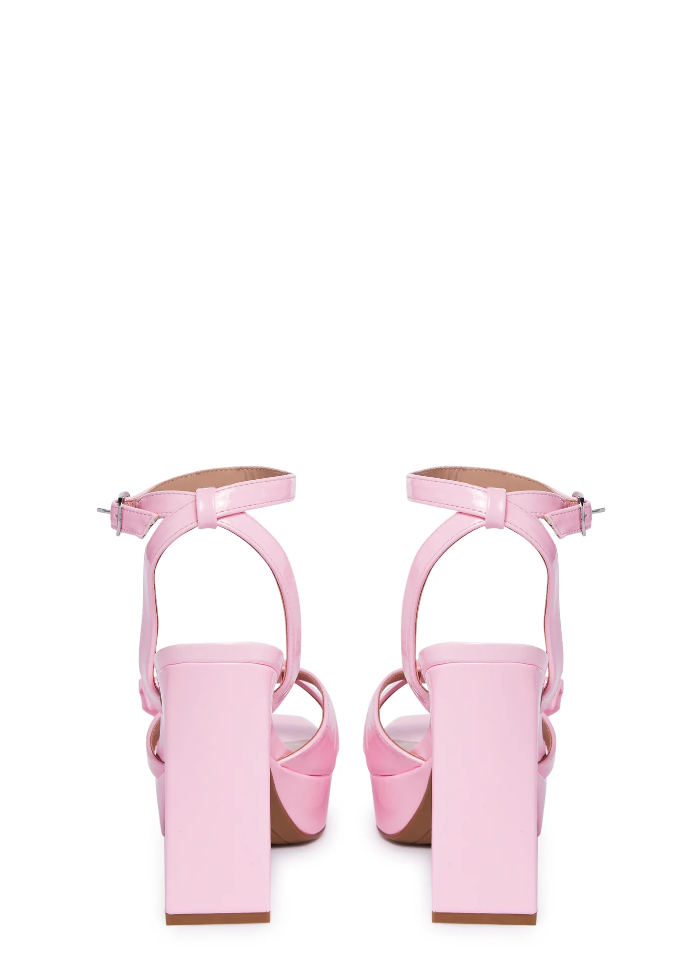 Luxe In Stride Platform Heels - Pink - Image 4
