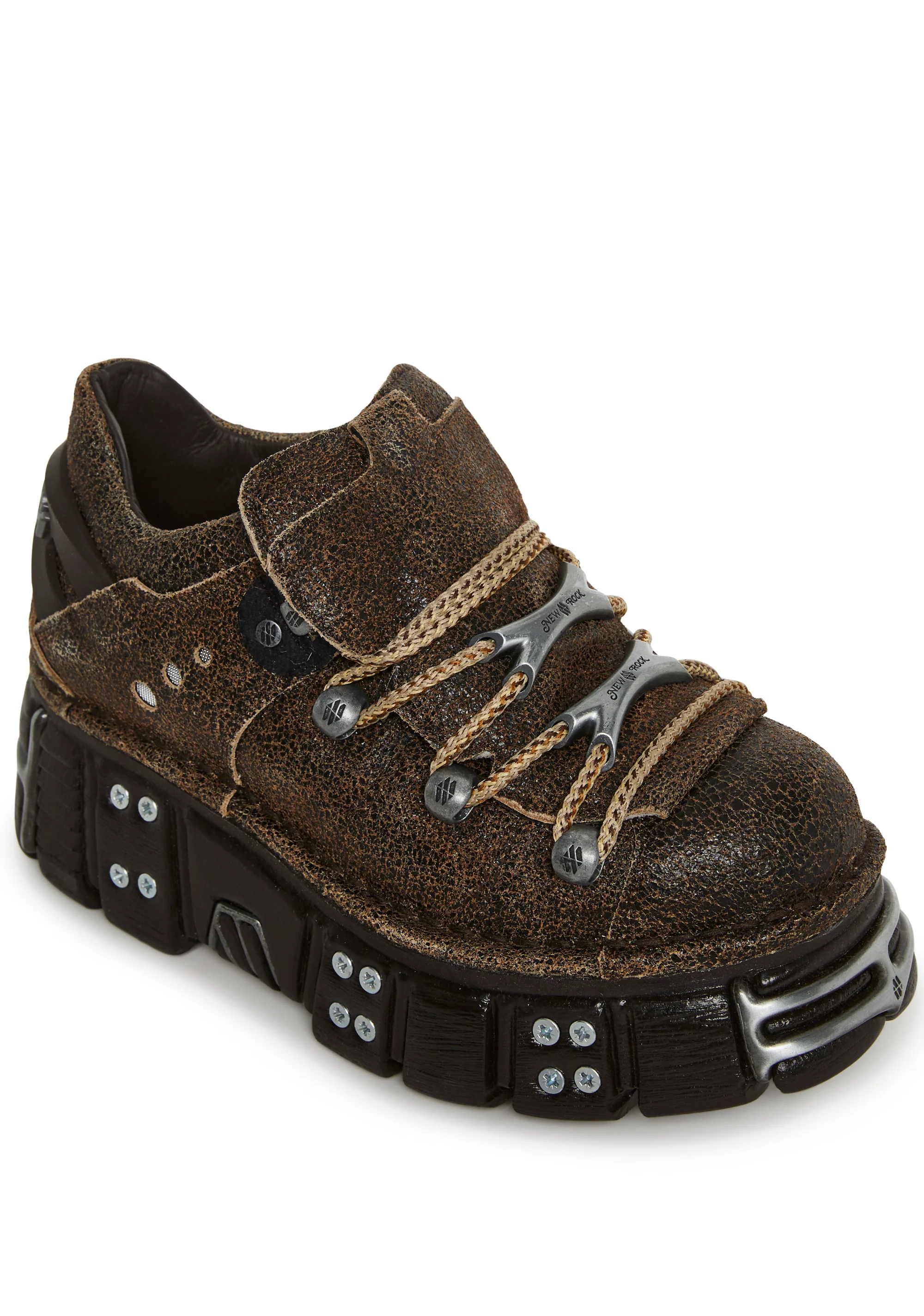 M-120N-C83 Chunky Oxford Shoes - Image 2