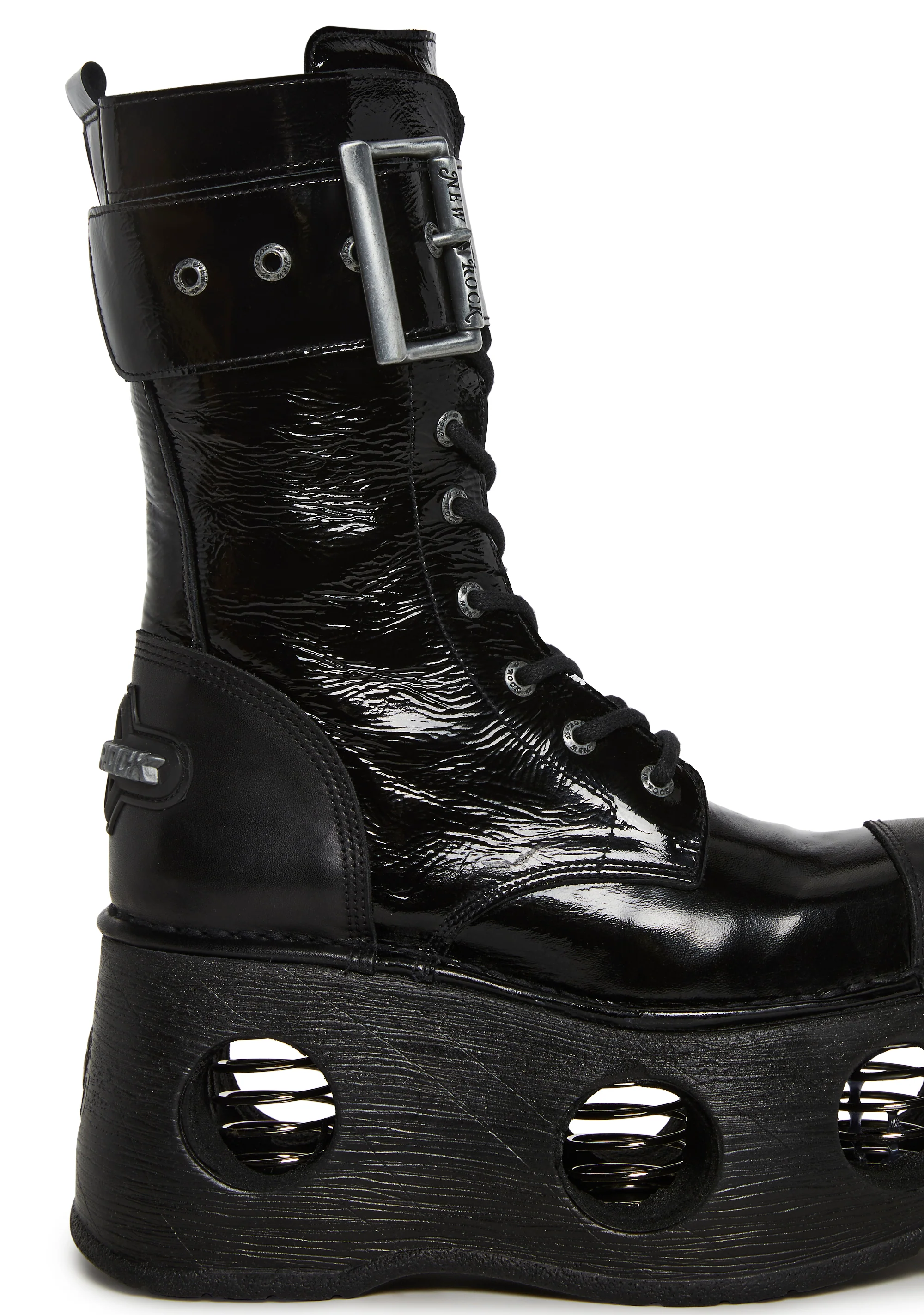 M-312-S5 Circle Cutout Boots - Image 2