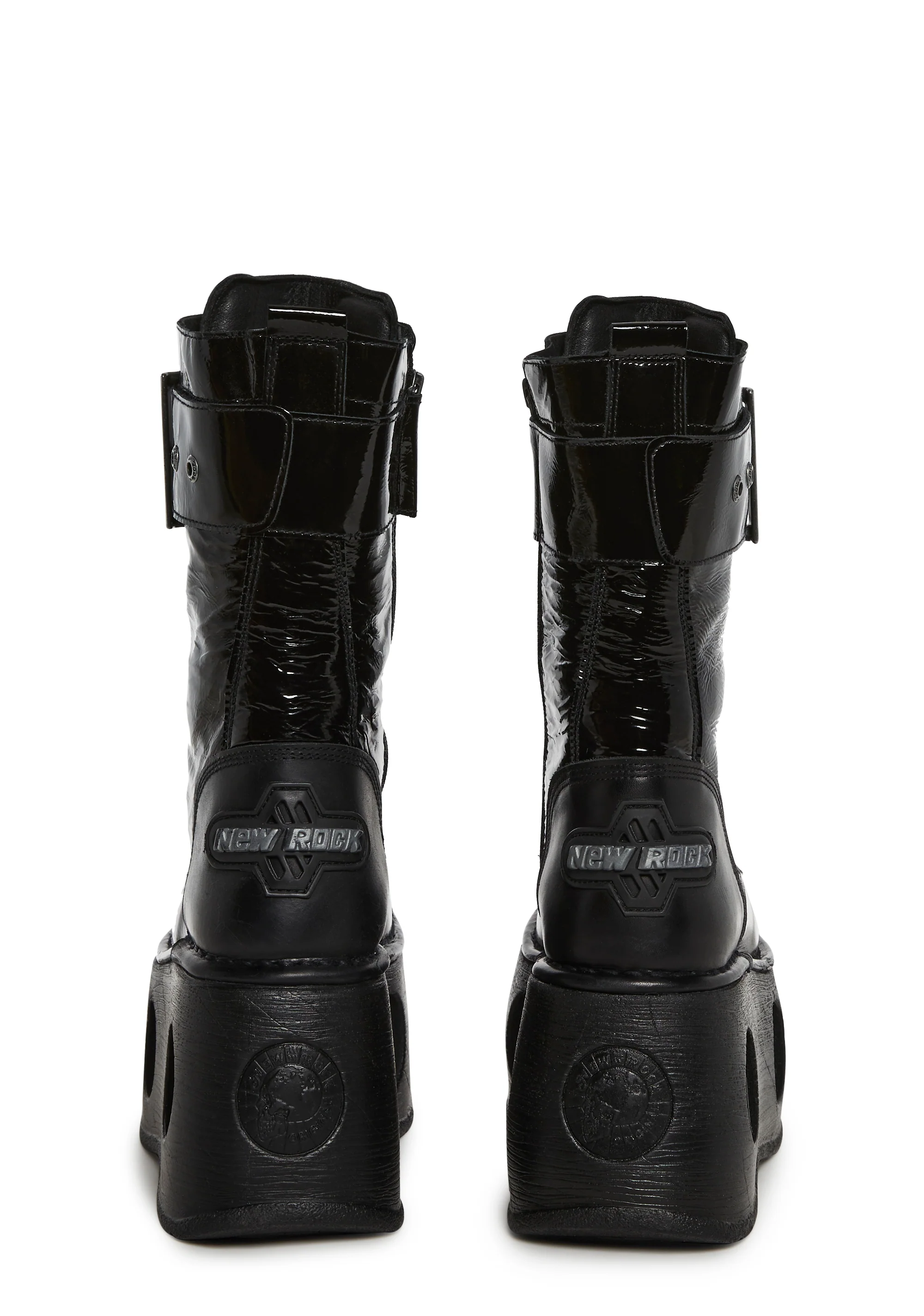 M-312-S5 Circle Cutout Boots - Image 4