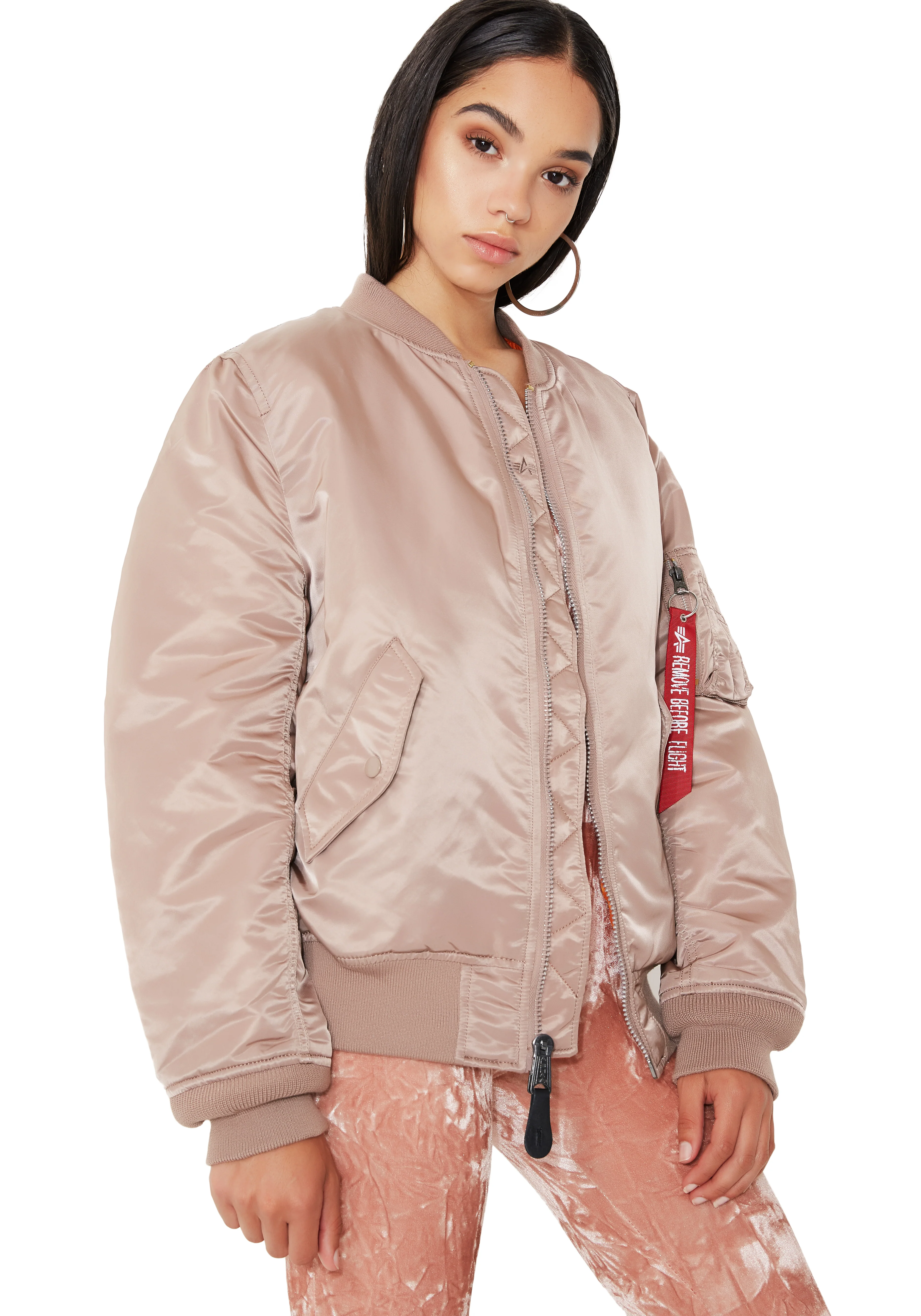 MA-1 W Flight Jacket - Image 3