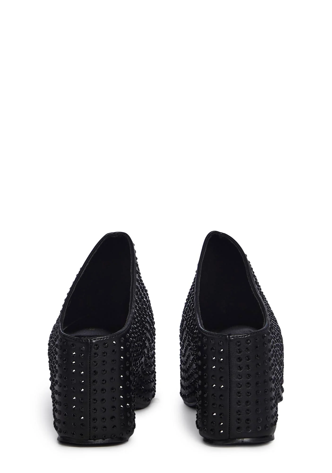 Macey Platform Mules - Black - Image 4