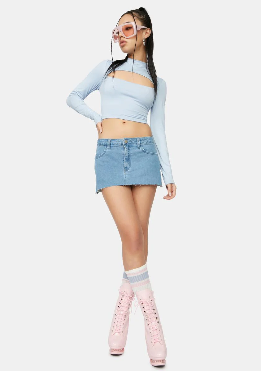 Made For This Cut Out Crop Top - Image 3