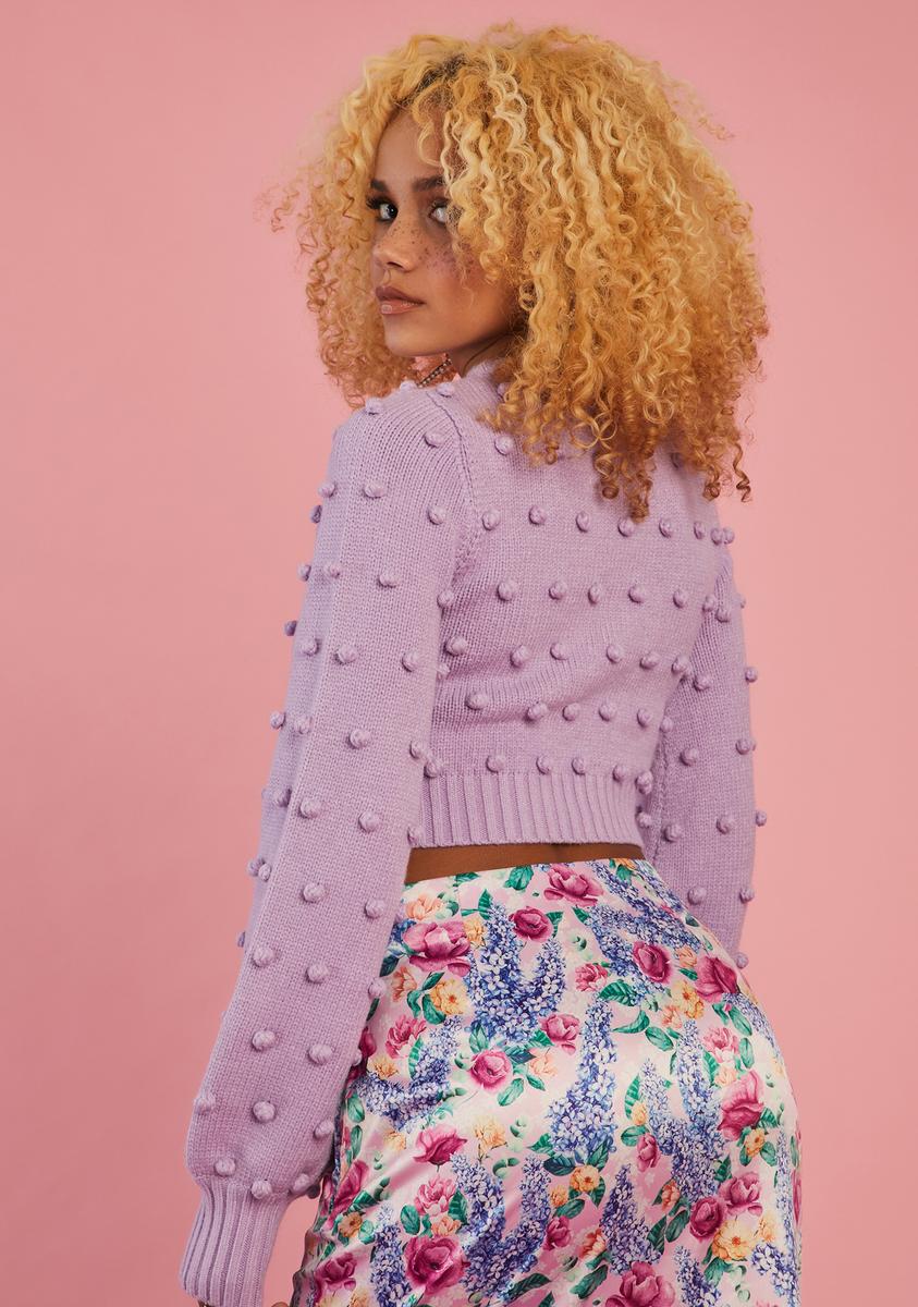 Made In Heaven Crop Sweater - Image 4