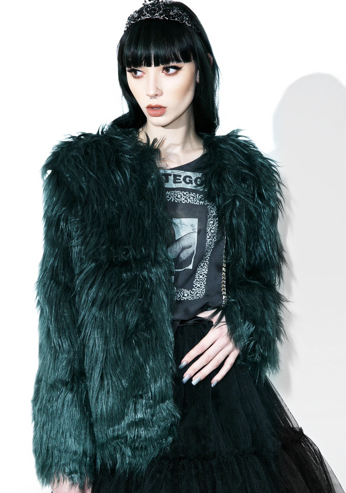 Madison Faux Fur Coat - Image 4