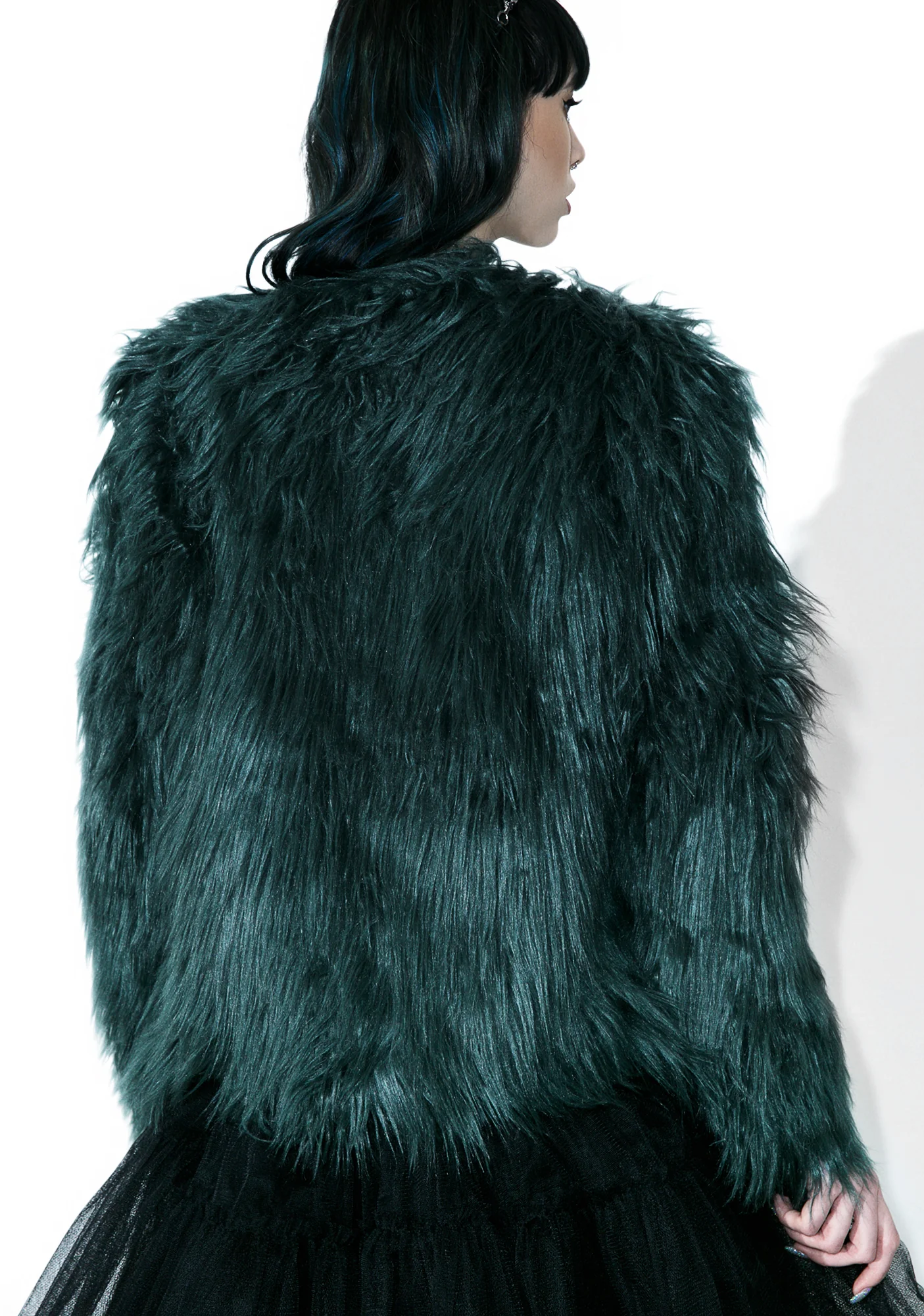 Madison Faux Fur Coat - Image 5