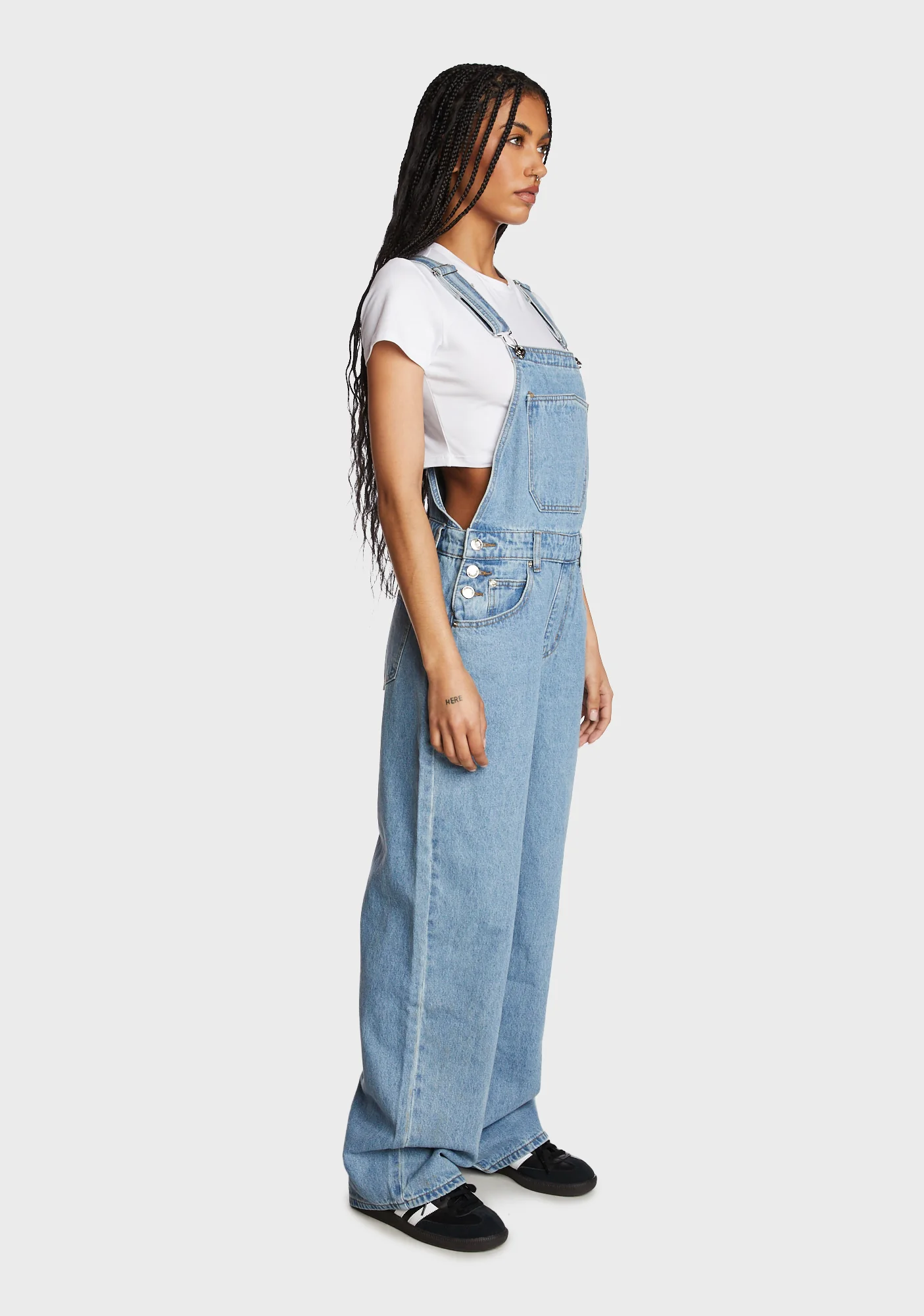 Maeve Denim Overalls - Image 3