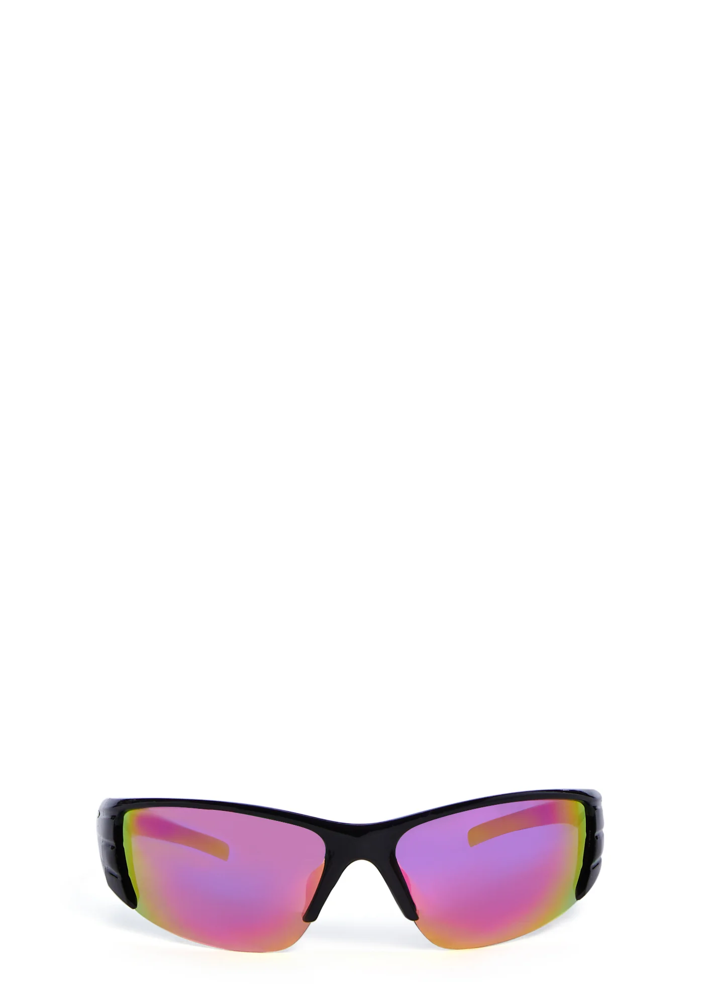 Magenta The Fast Life Mirrored Sunglasses - Image 2