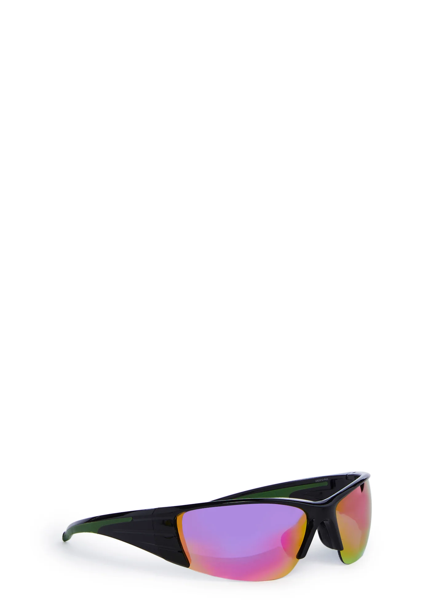 Magenta The Fast Life Mirrored Sunglasses - Image 4