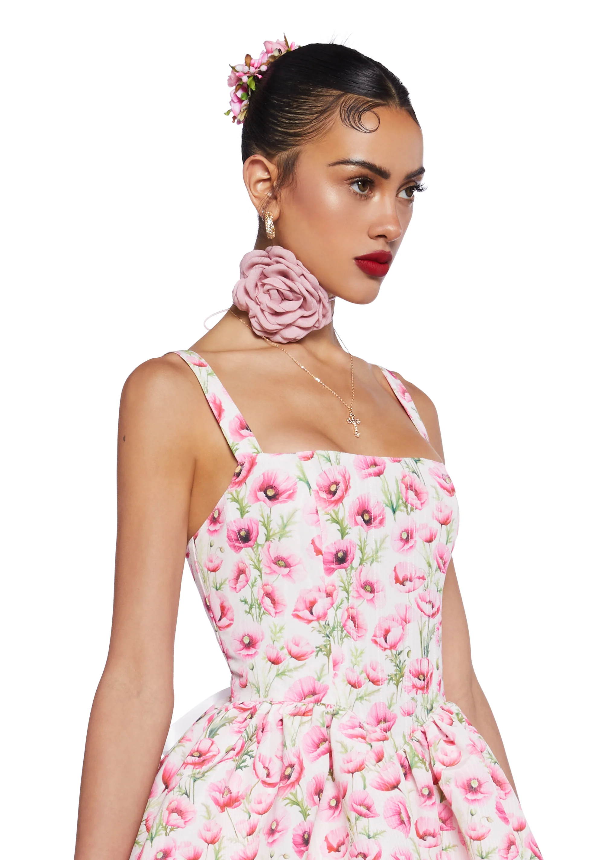 Magic Moves Corset Dress - Floral - Image 6
