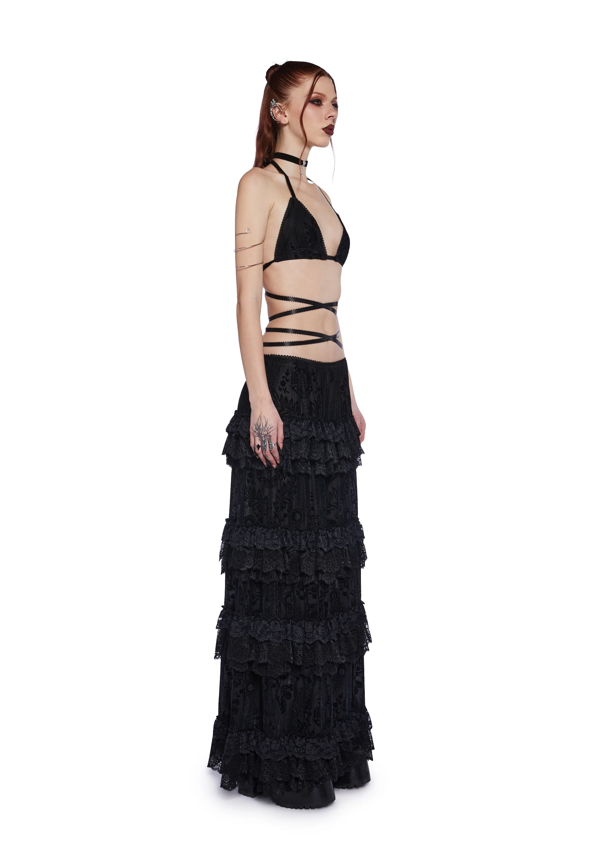Magical Rituals Velvet Skirt Set - Image 4