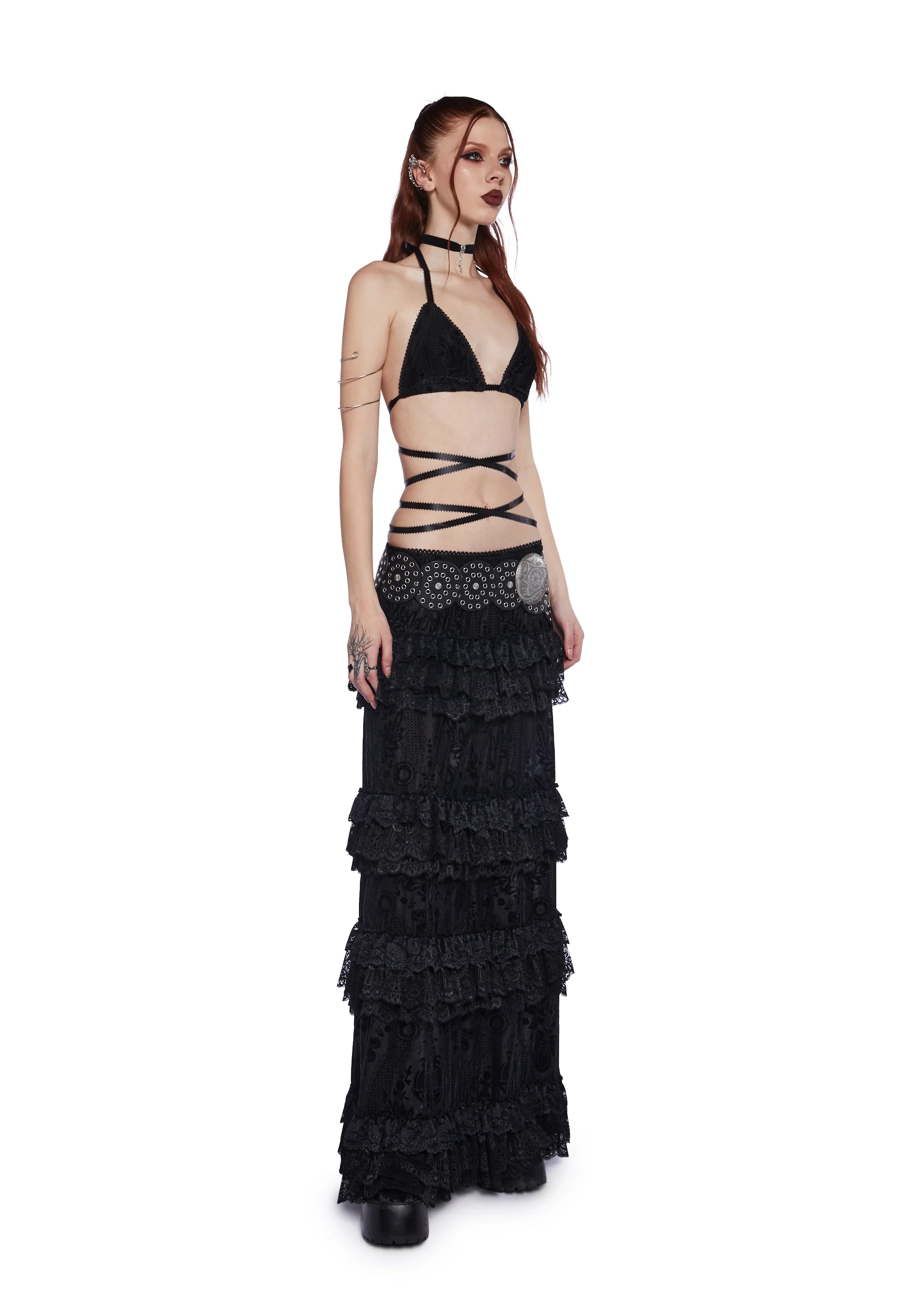 Magical Rituals Velvet Skirt Set - Image 5