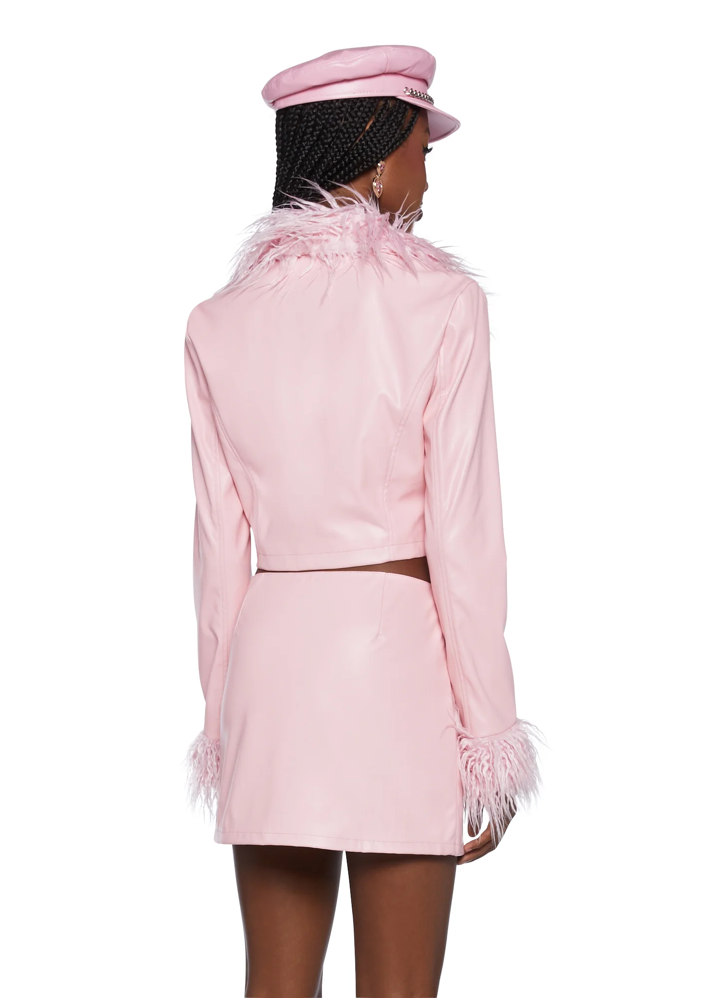 Make 'Em Pay Cropped Jacket - Image 4